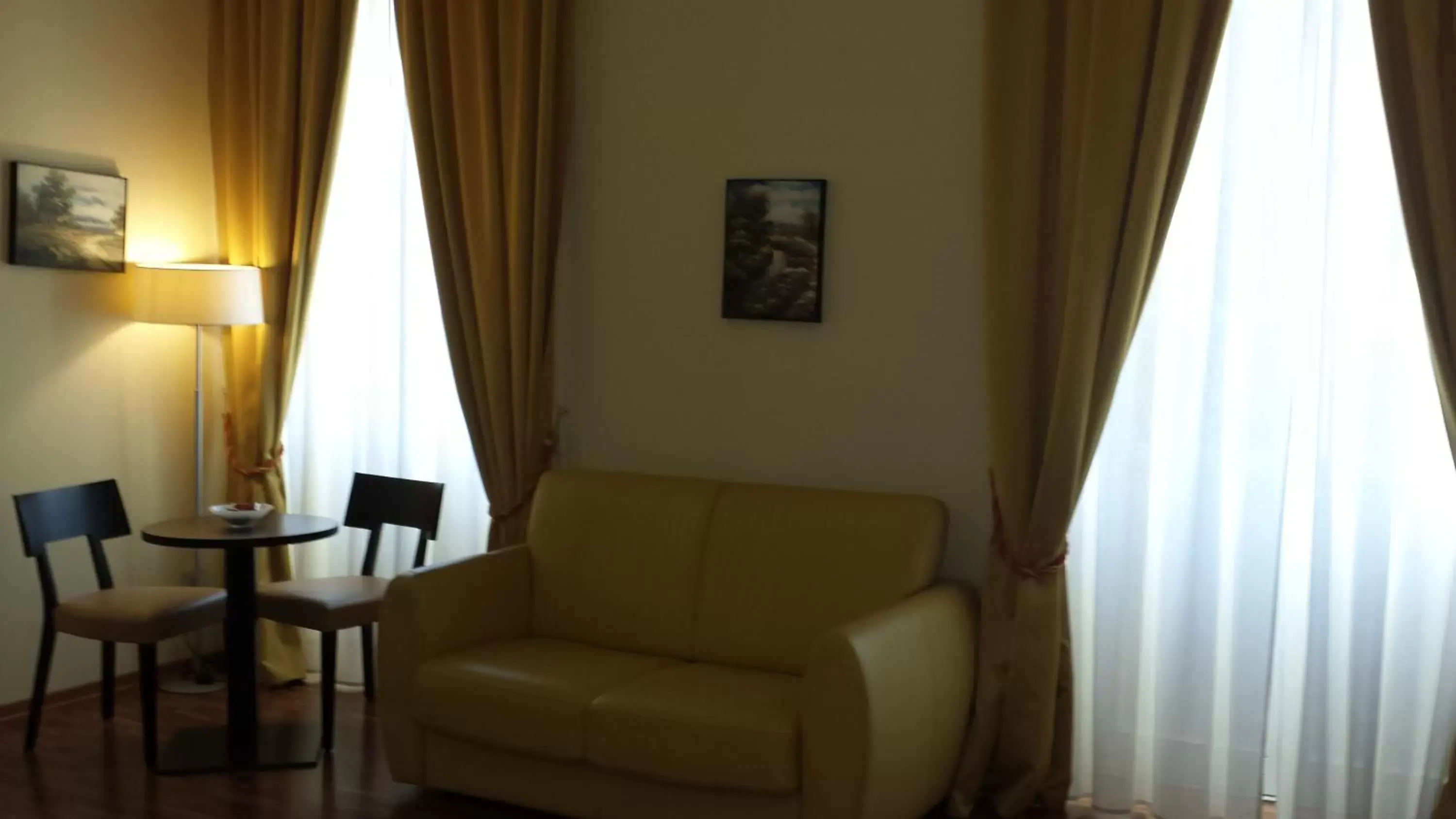 Living room, Seating Area in Hotel Due Colonne