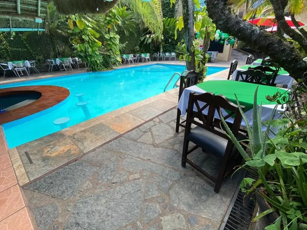 Swimming Pool in Hotel Camino Surreal Xilitla