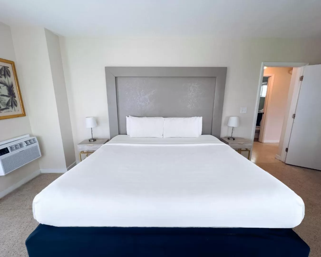 Bed in North Beach Hotel