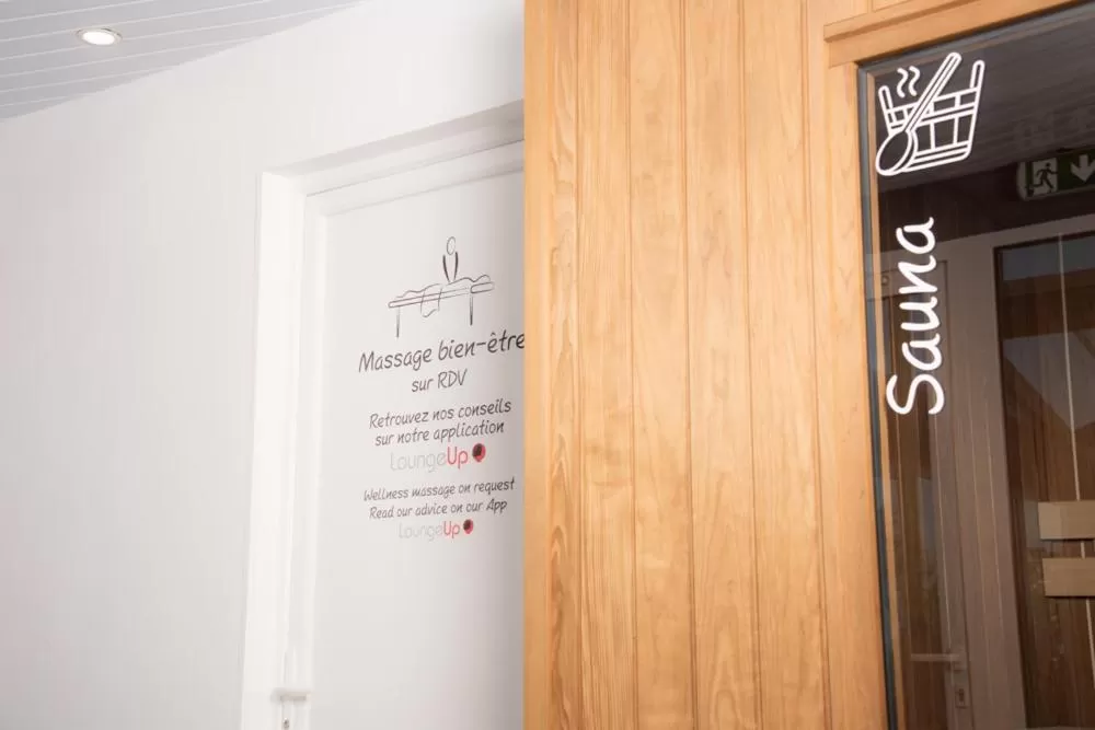 Sauna in Hotel Les Dunes