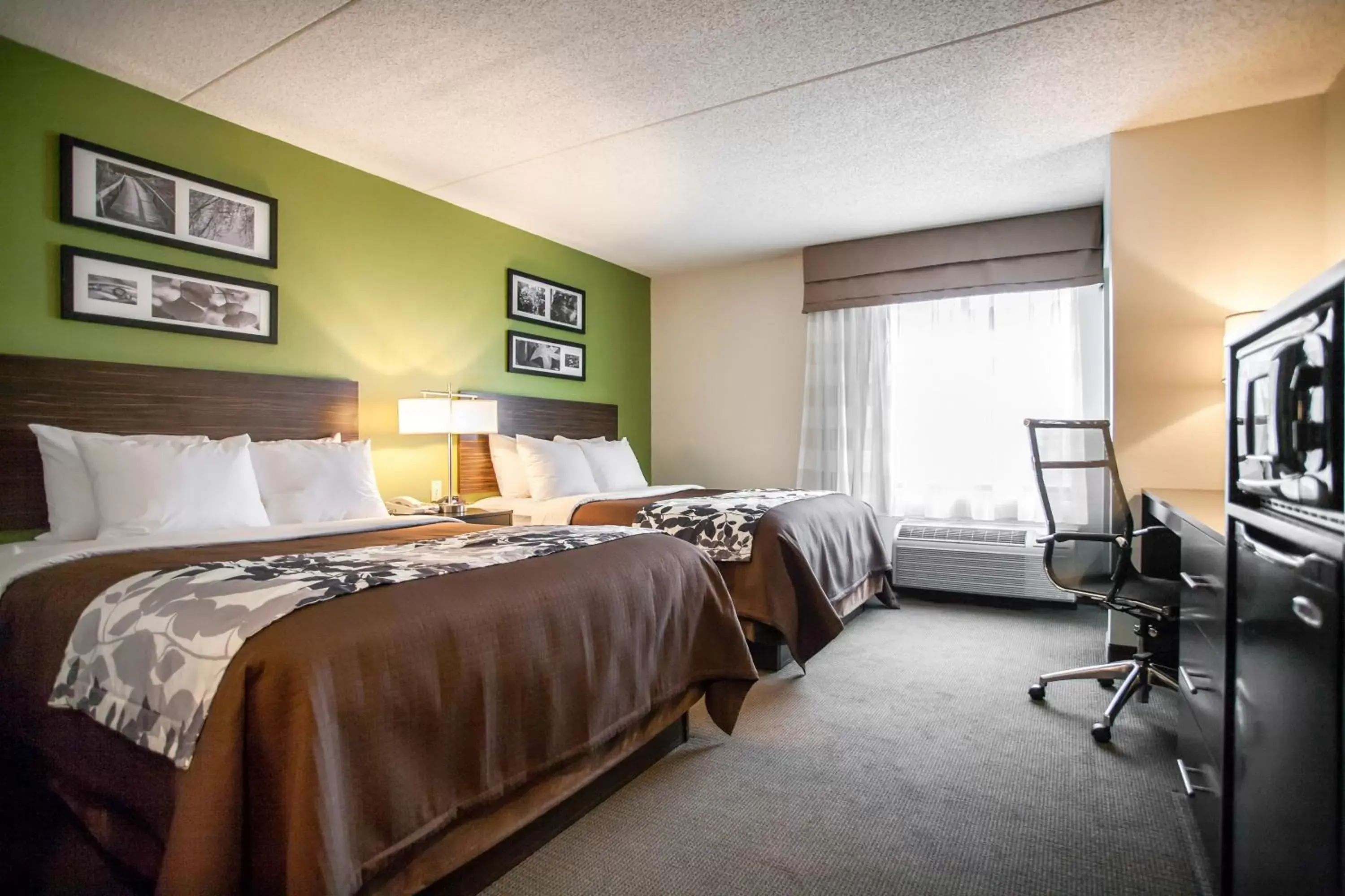 Queen Suite with Two Queen Beds and Sofa Bed - Non-Smoking in Sleep Inn & Suites Metairie
