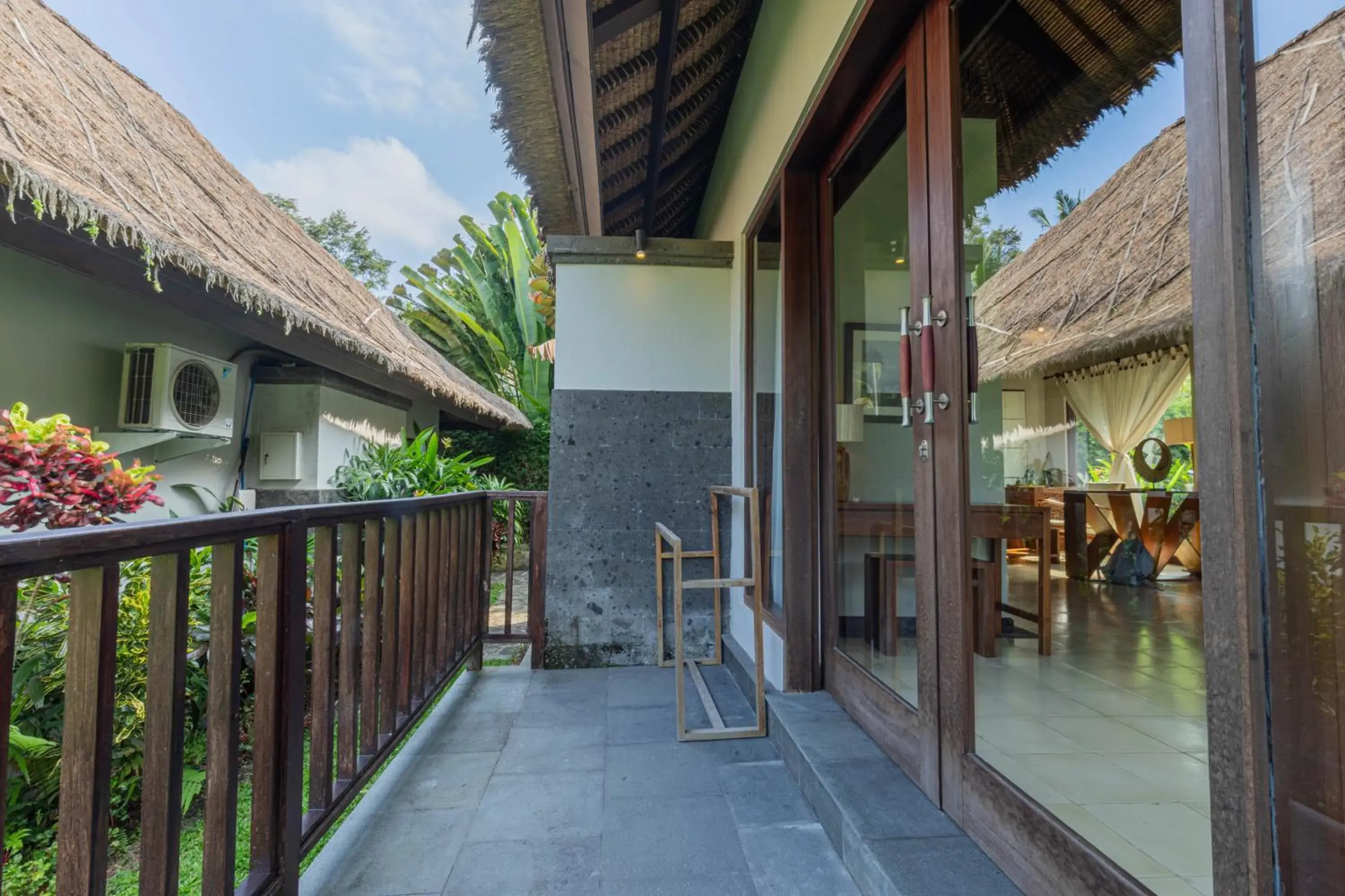 Property building, Balcony/Terrace in Suara Air Luxury Villa Ubud