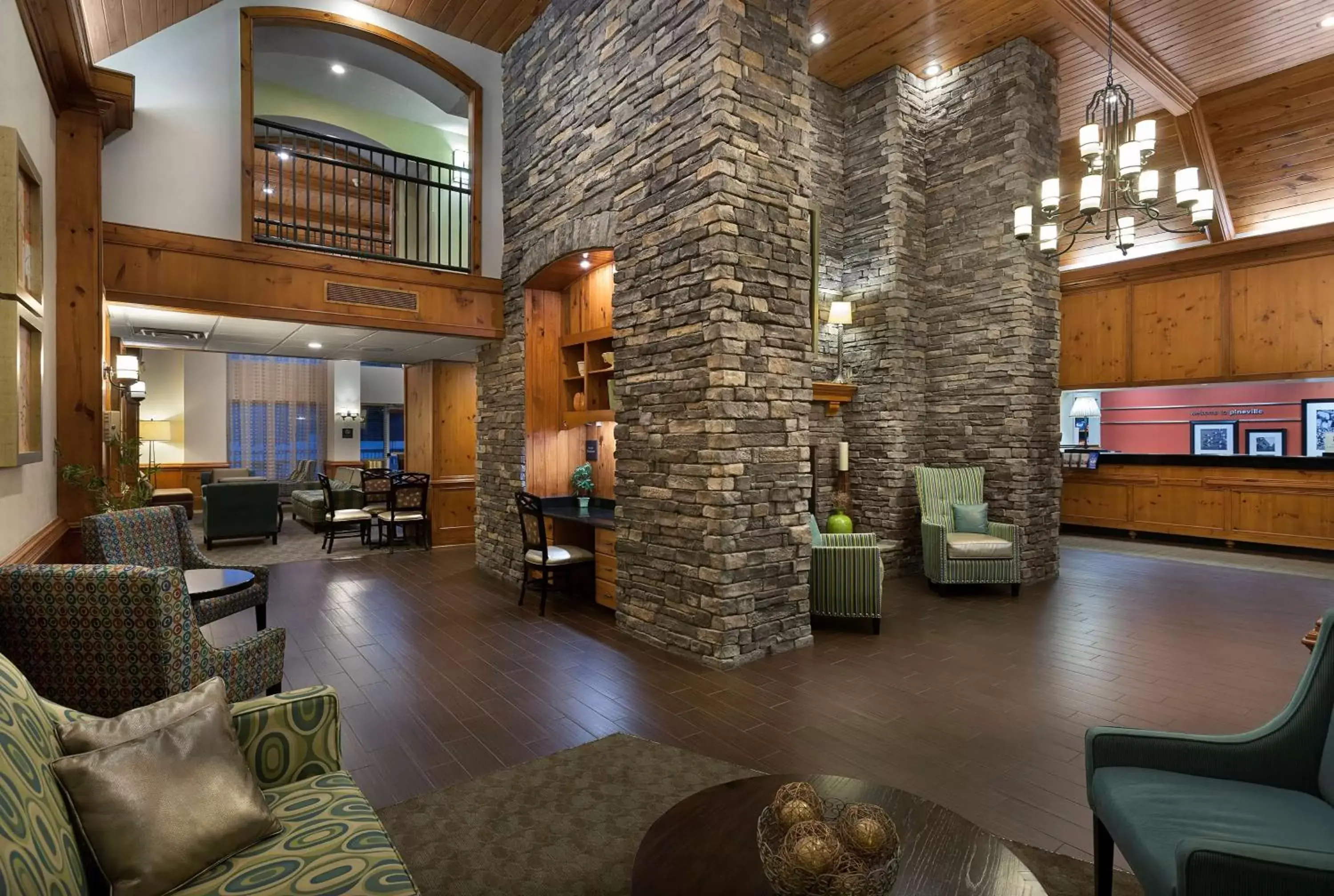 Lobby or reception in Hampton Inn & Suites Charlotte/Pineville