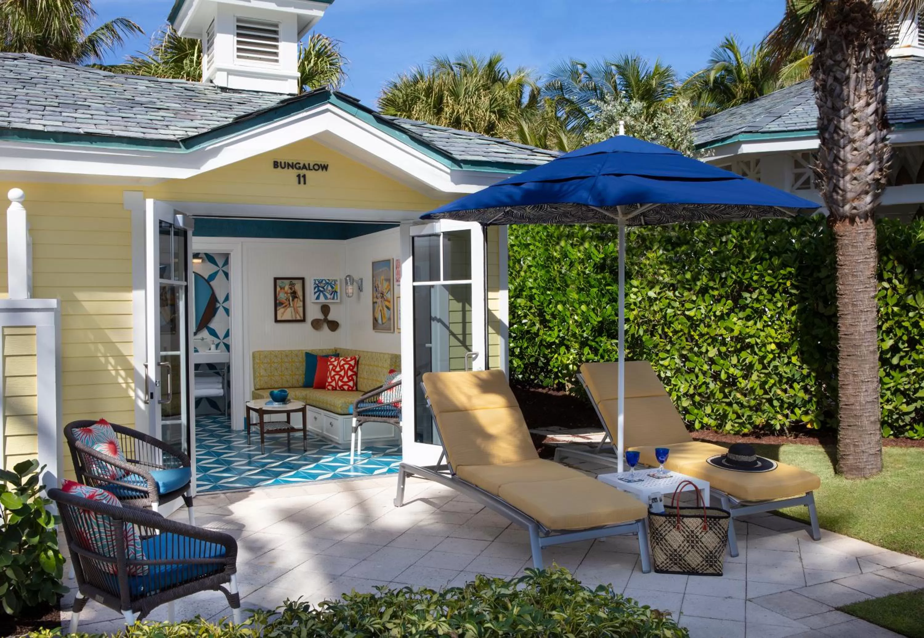 Pool view in The Breakers Palm Beach
