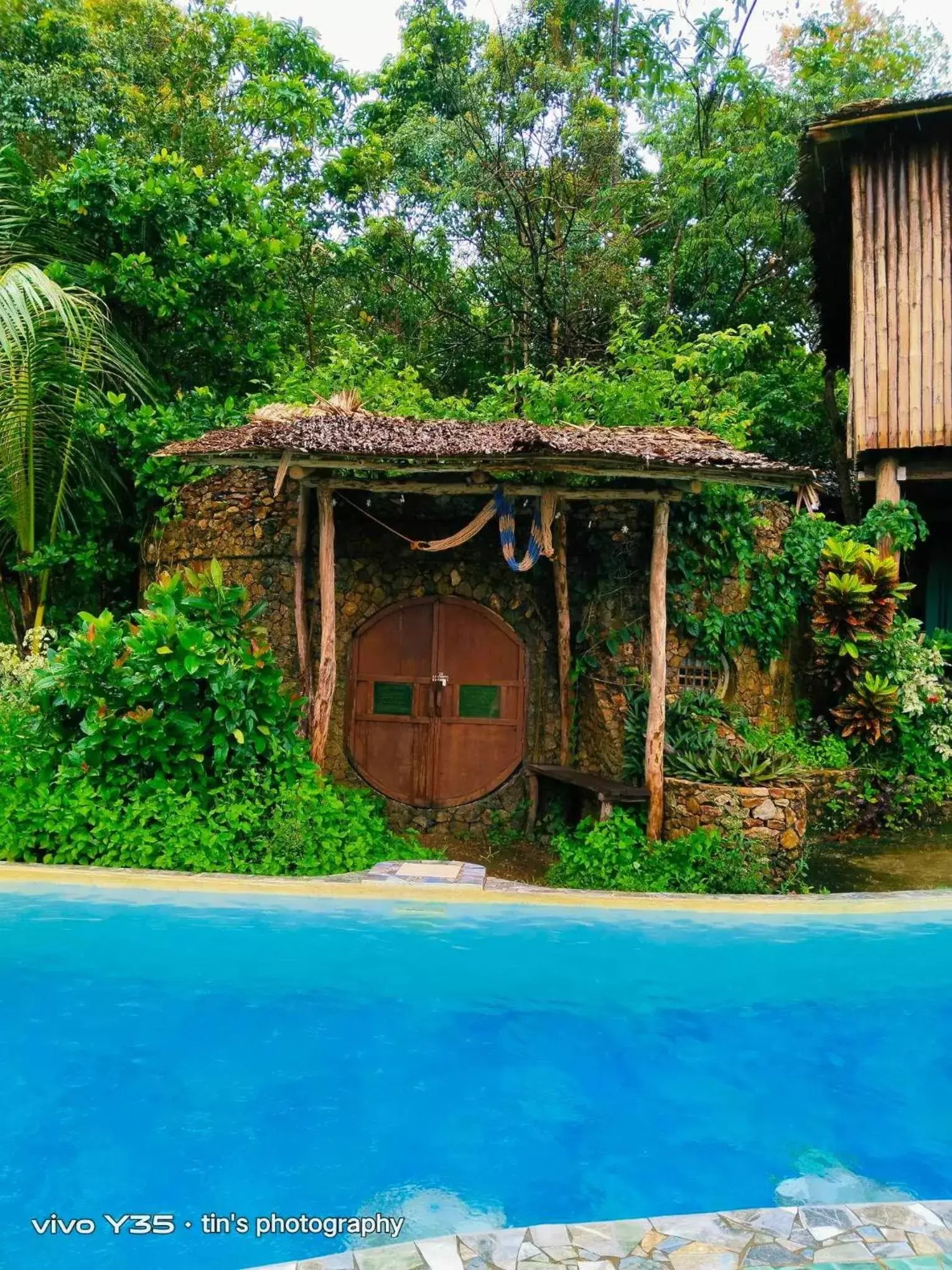 Swimming Pool in Sanctuaria Treehouses Busuanga