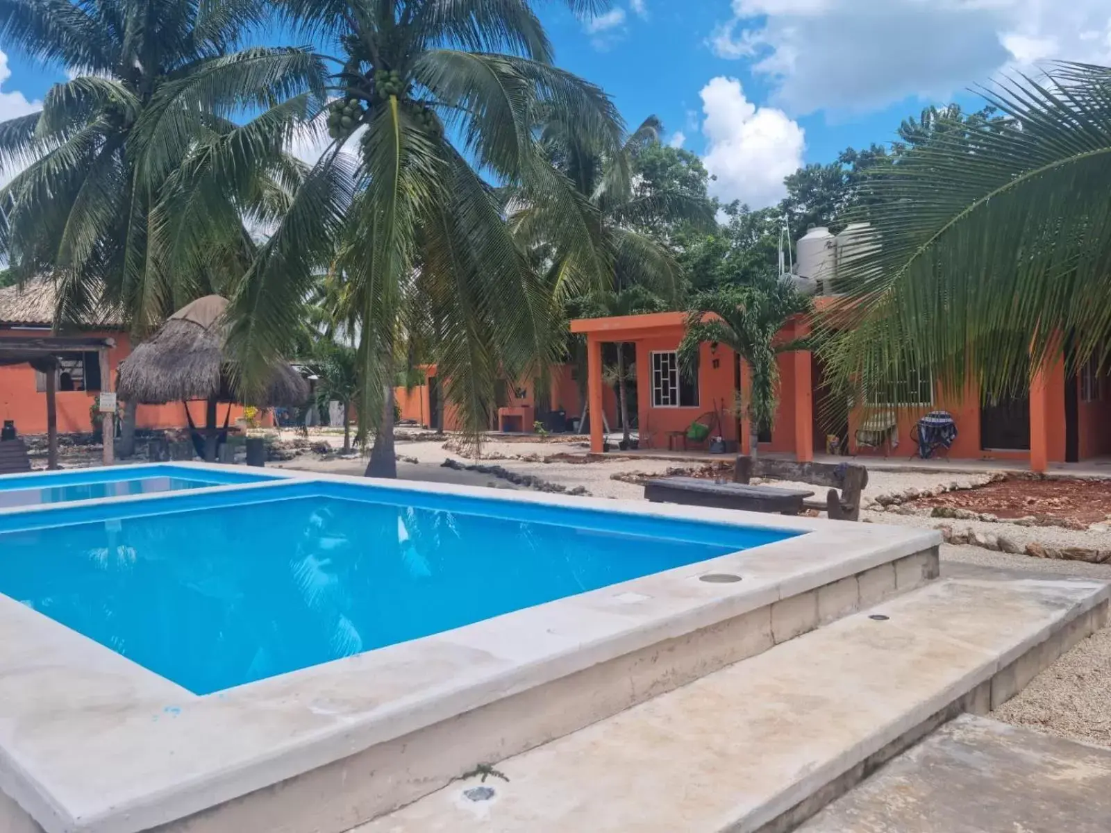 Swimming Pool in Bacalar Sunshine