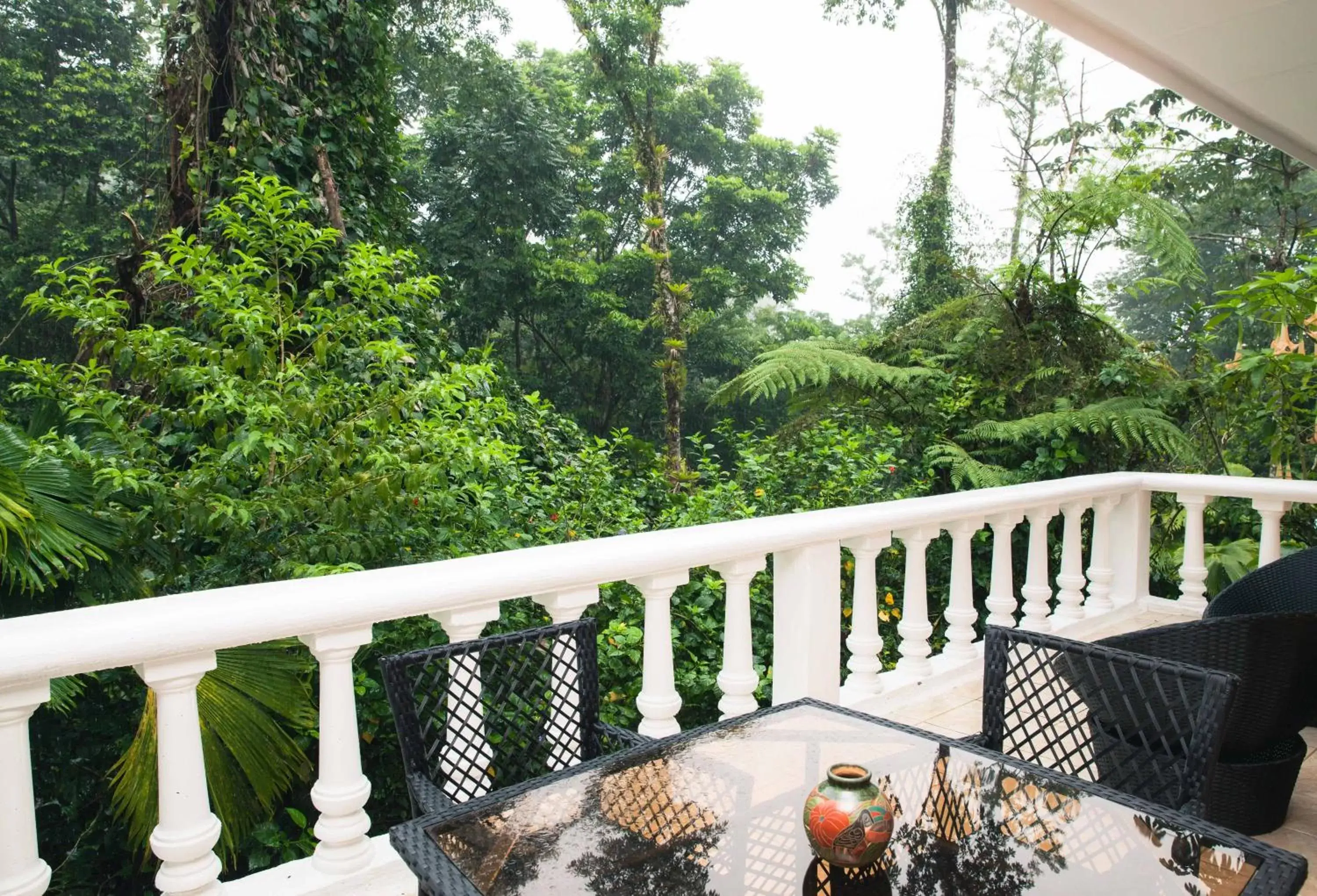 Balcony/Terrace in Tifakara Boutique Hotel & Birding Oasis