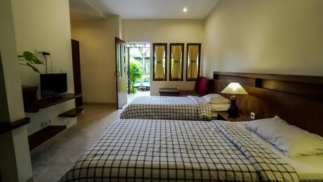 Bedroom, Bed in The Janan Villa