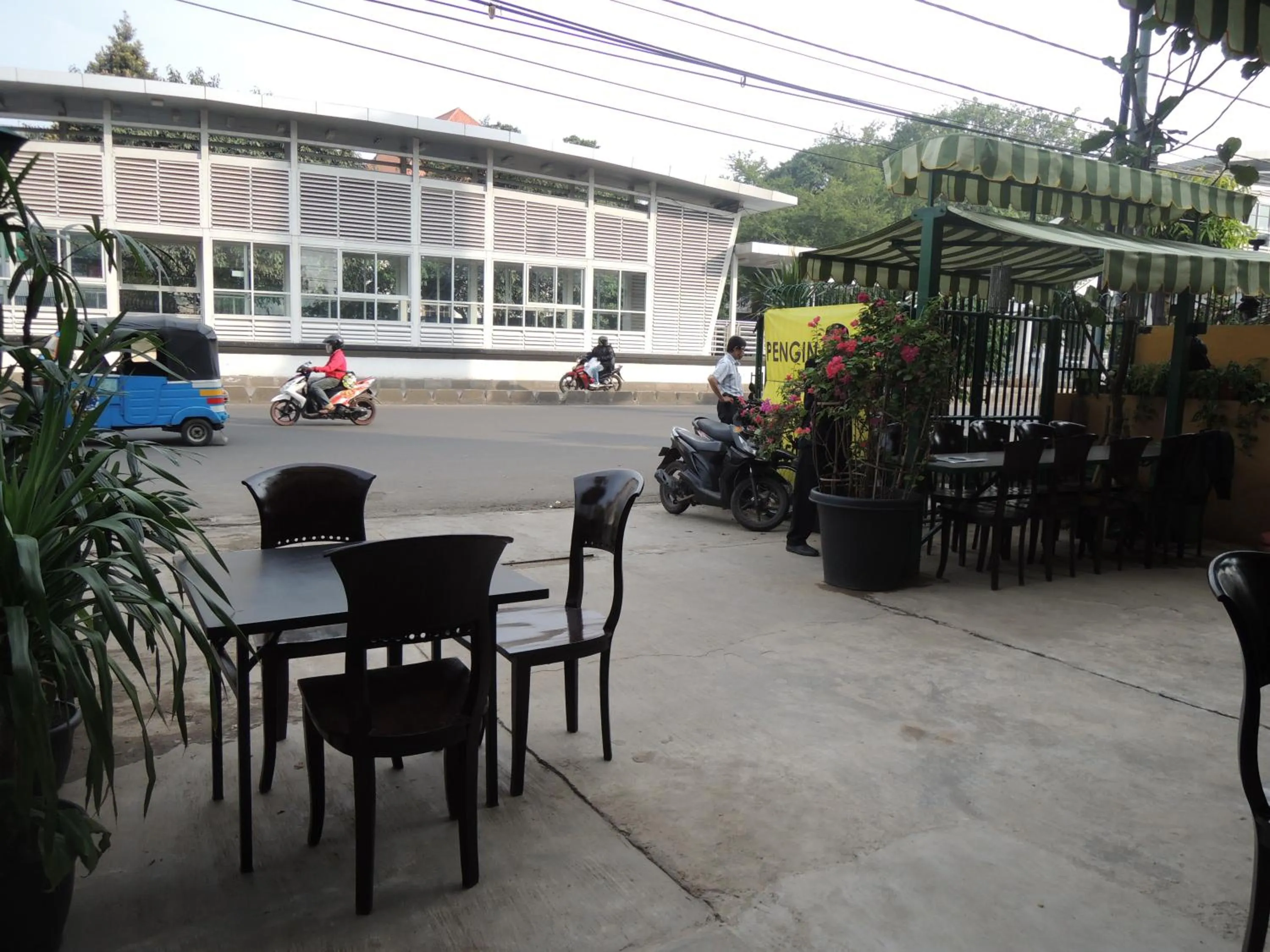 Off site in Twins Hotel