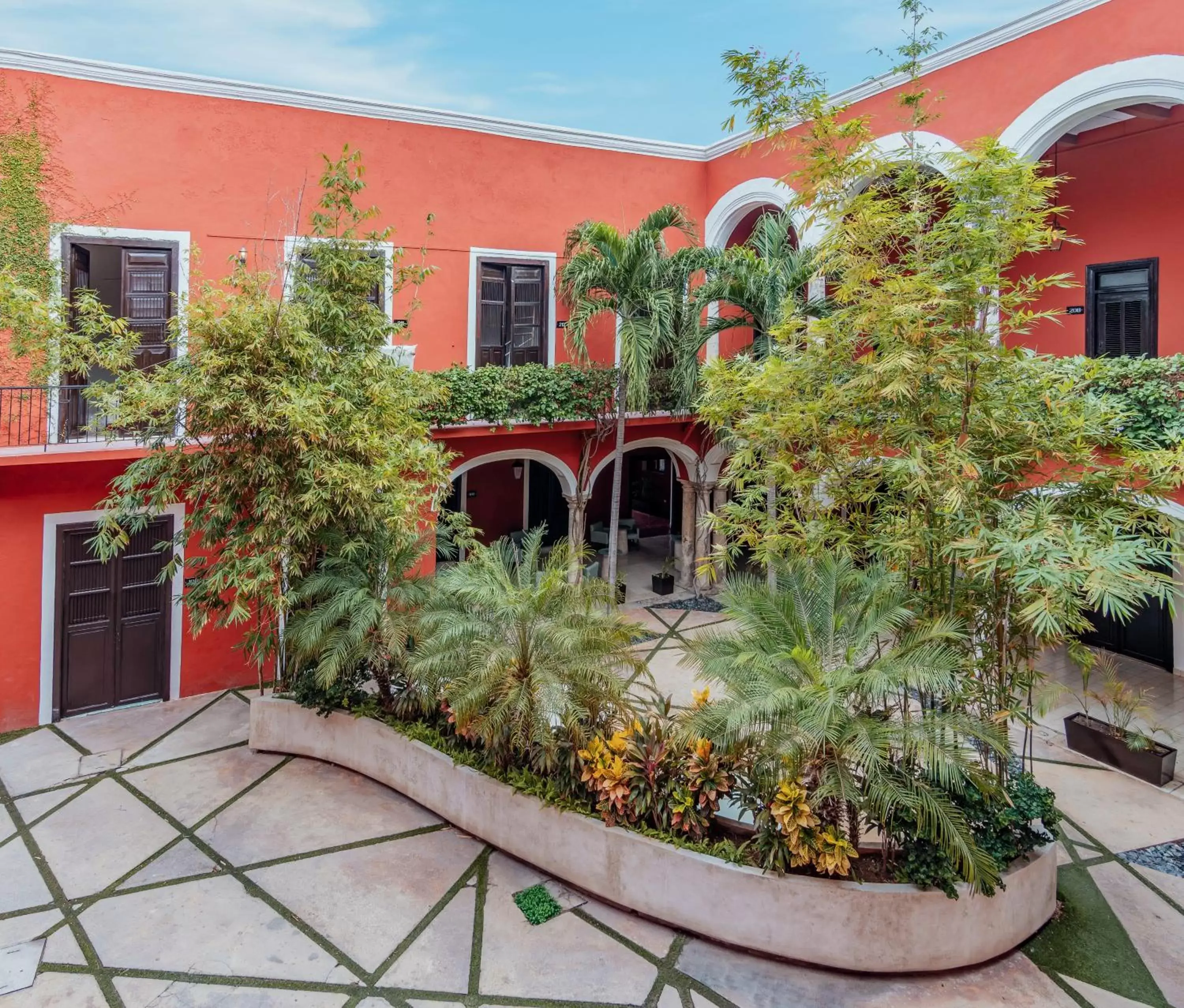 Patio in Hotel HO Merida