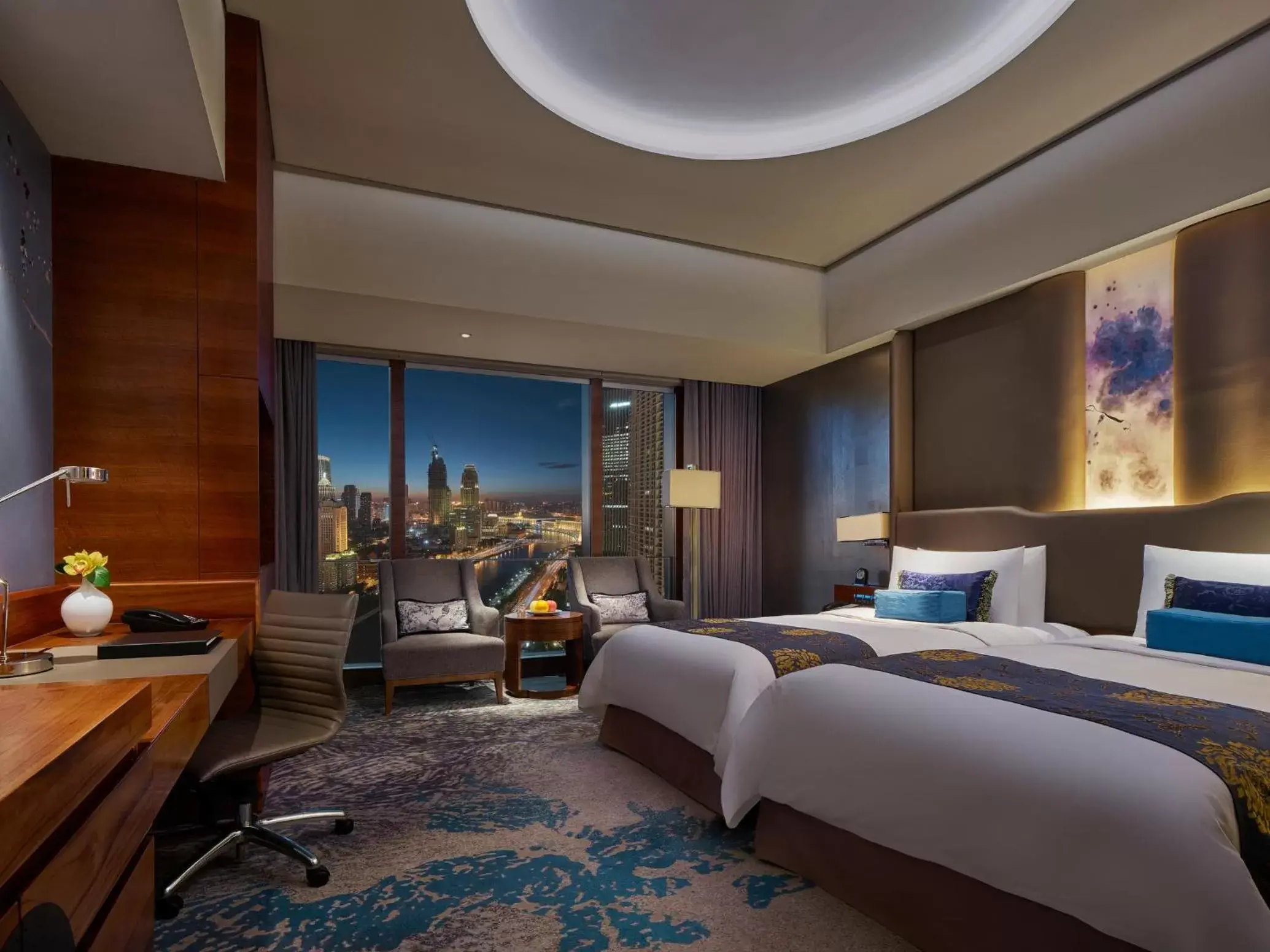 Bedroom in Shangri-La Tianjin