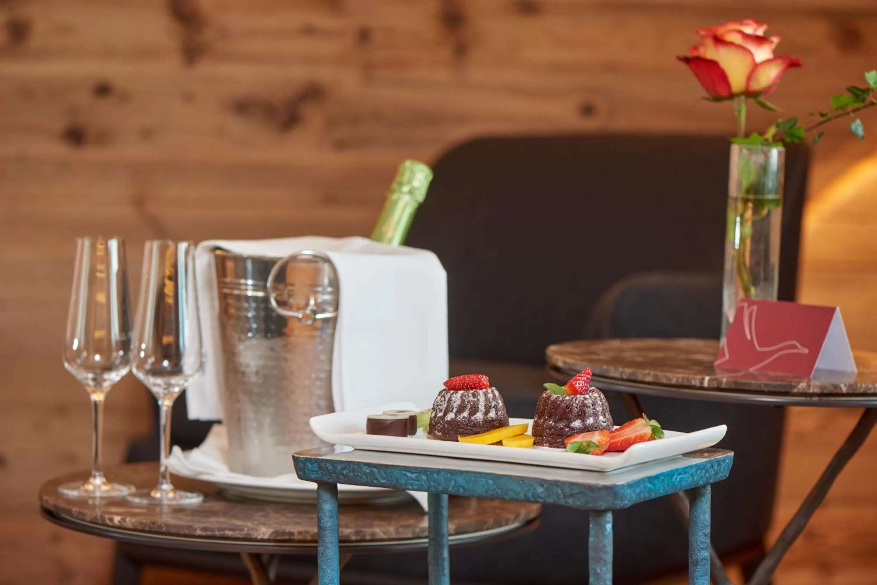 Food close-up in Das Achental Resort