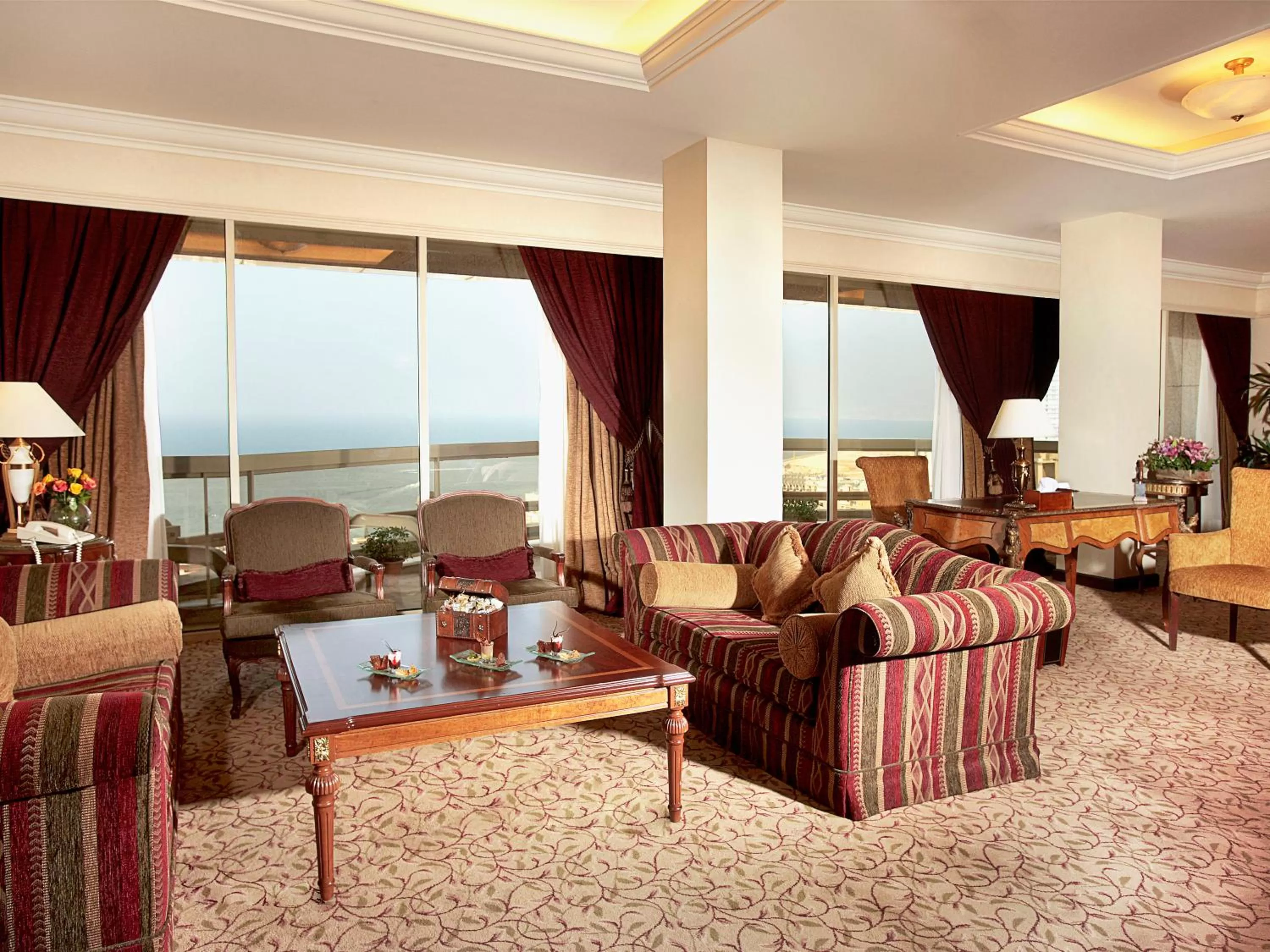 Living room in Gefinor Rotana – Beirut