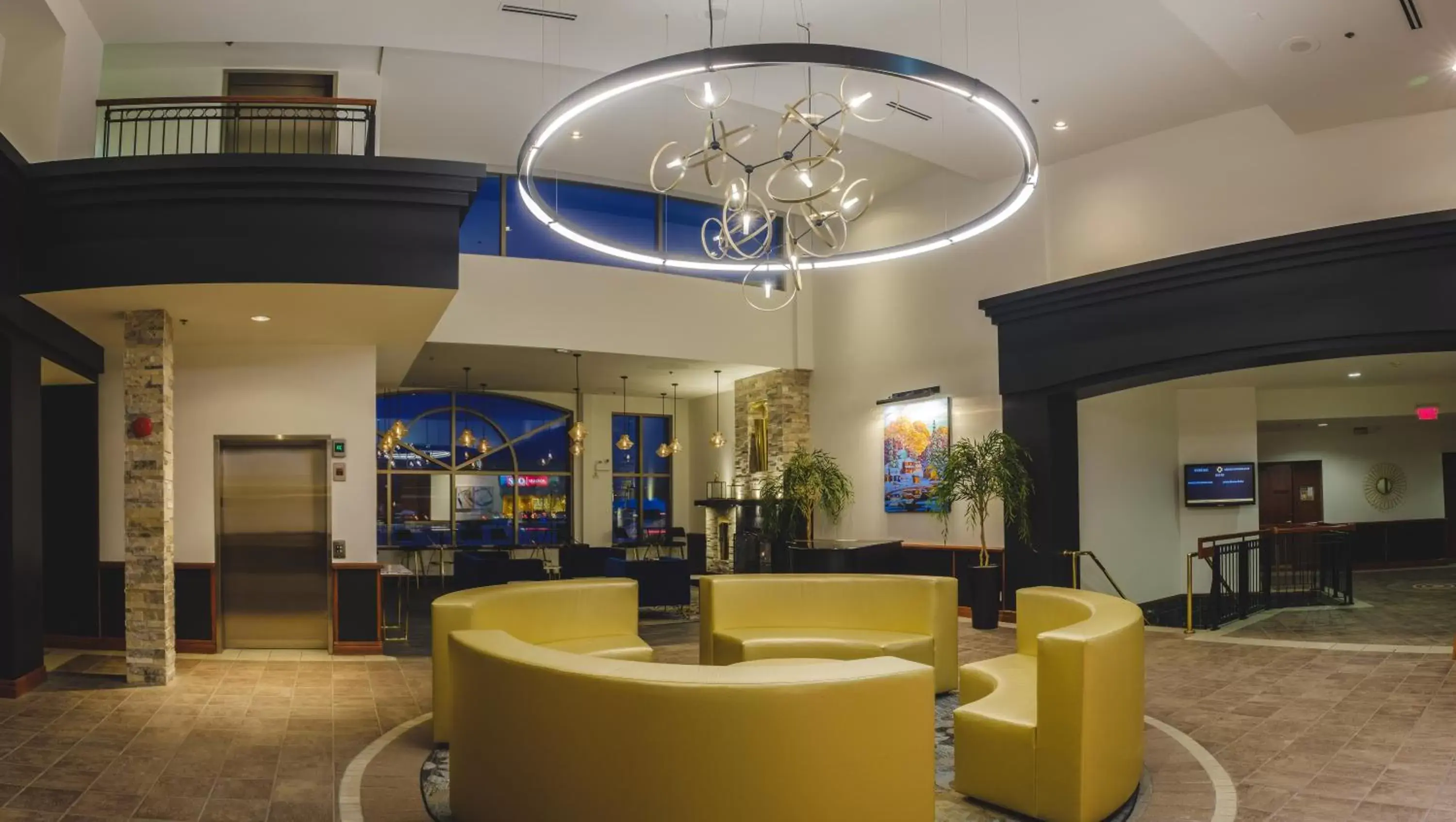 Lobby/Reception in Hotel Le Montagnais