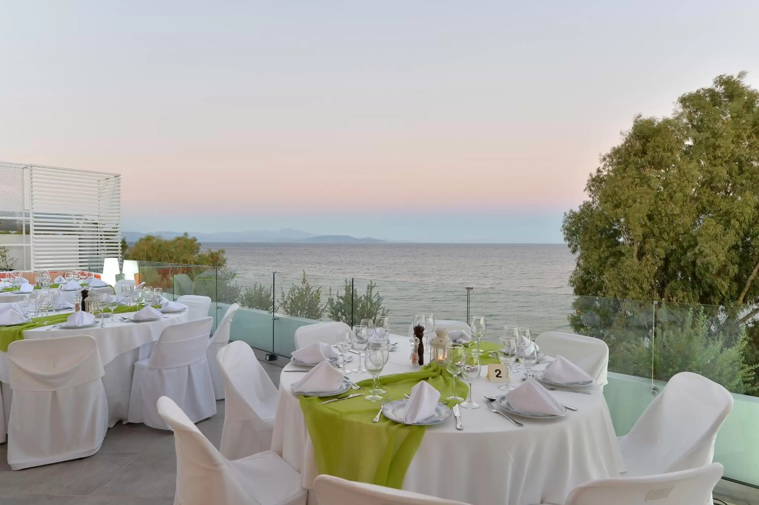 Balcony/Terrace, Banquet Facilities in Seasabelle Hotel near Athens Airport