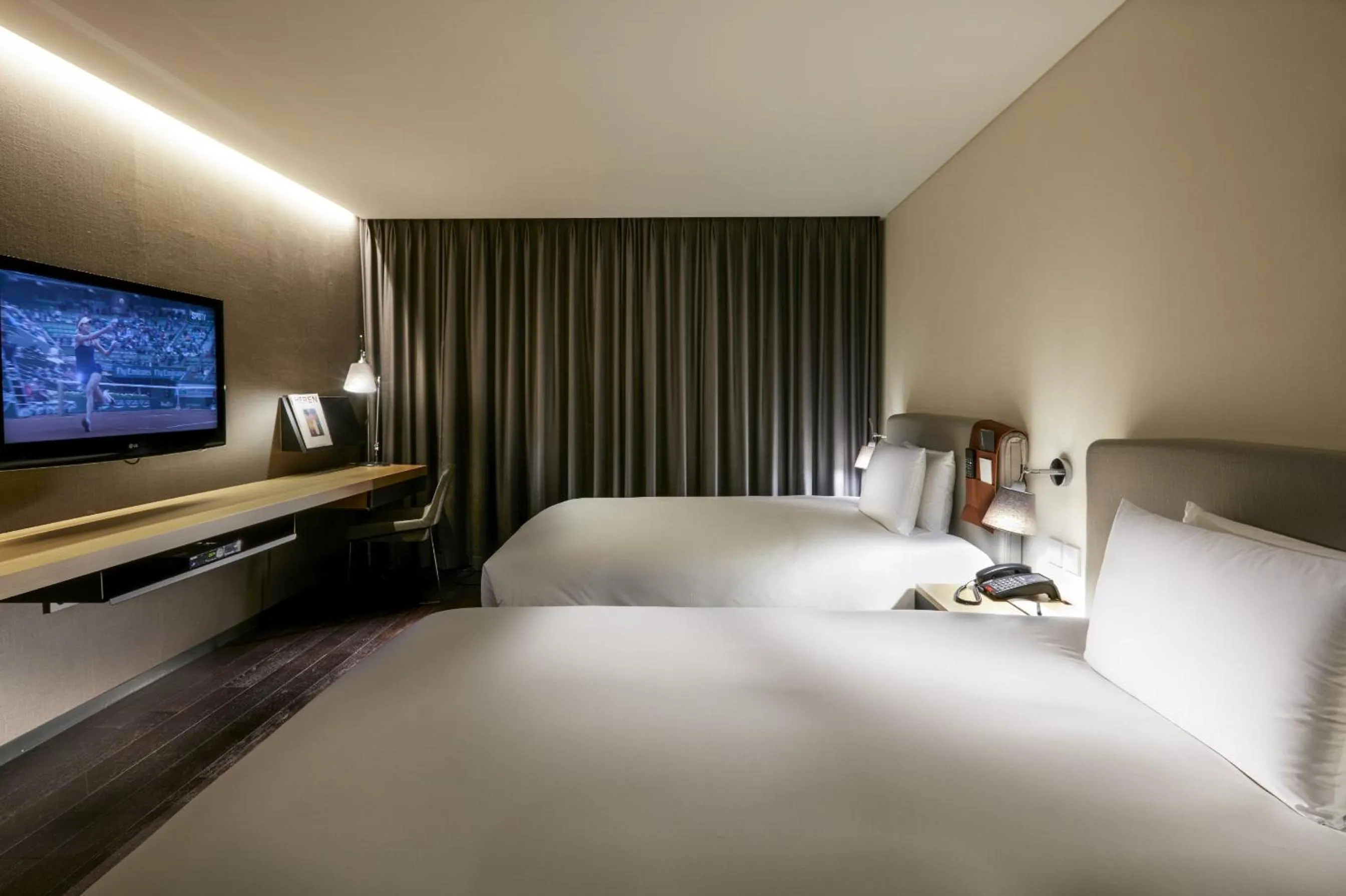 Bedroom, Bed in Maison Glad Jeju