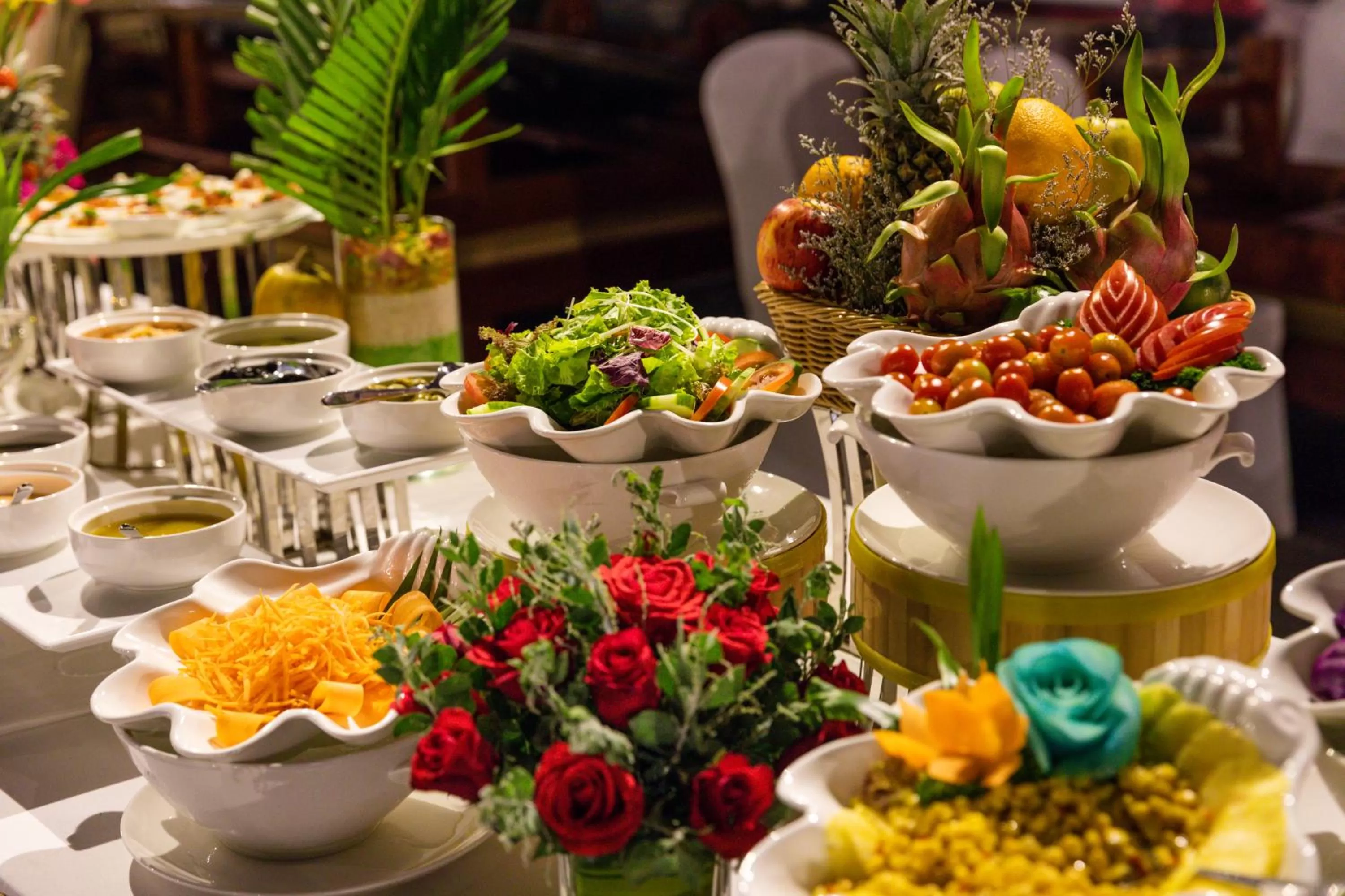 BBQ facilities in DQua Hotel