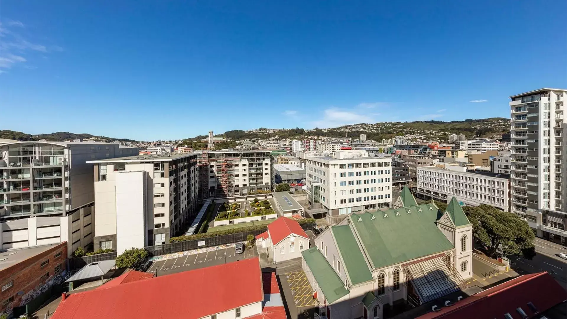 City view in Oaks Wellington Hotel City view in Oaks Wellington Hotel