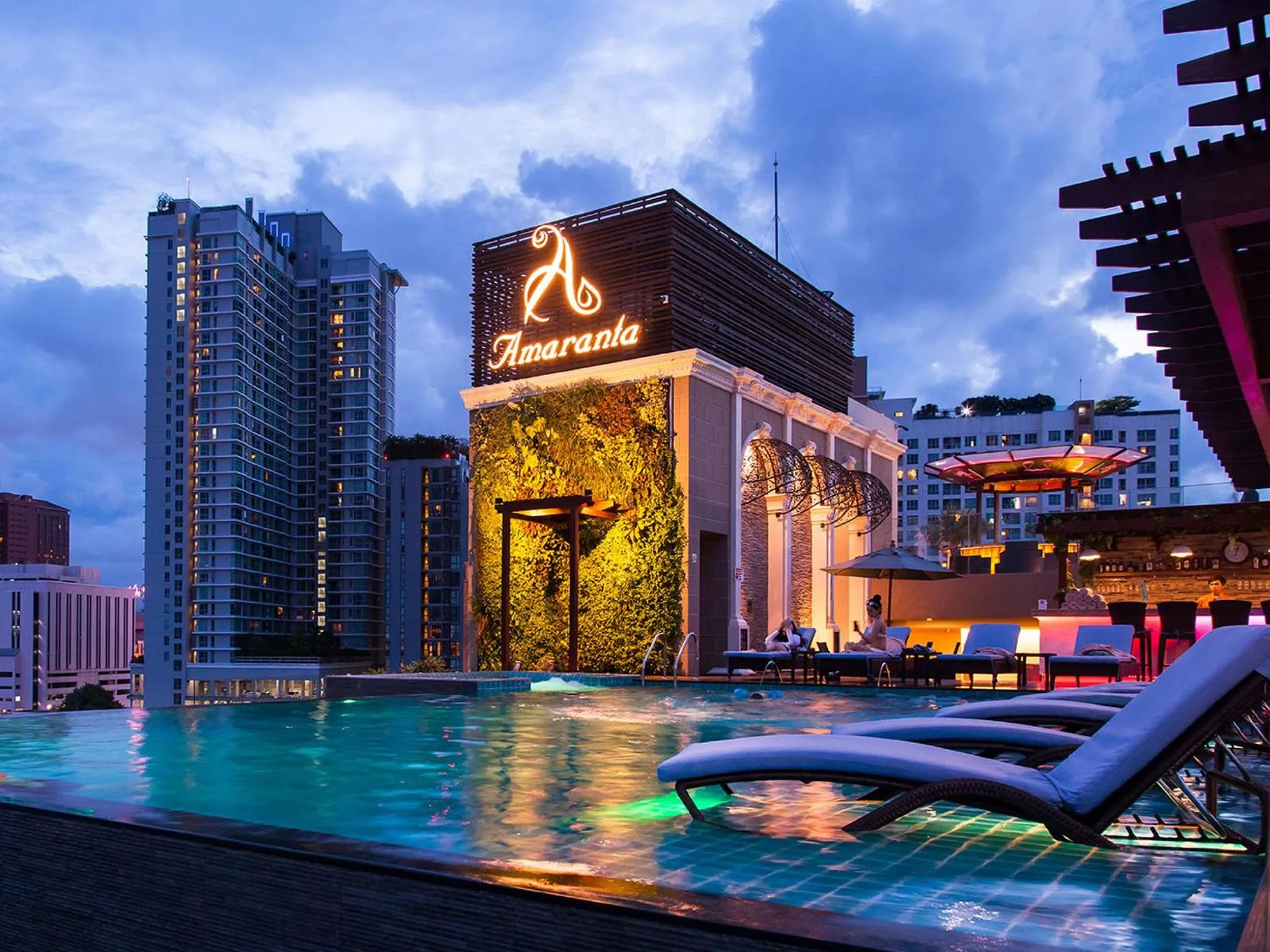 Swimming pool in Amaranta Hotel