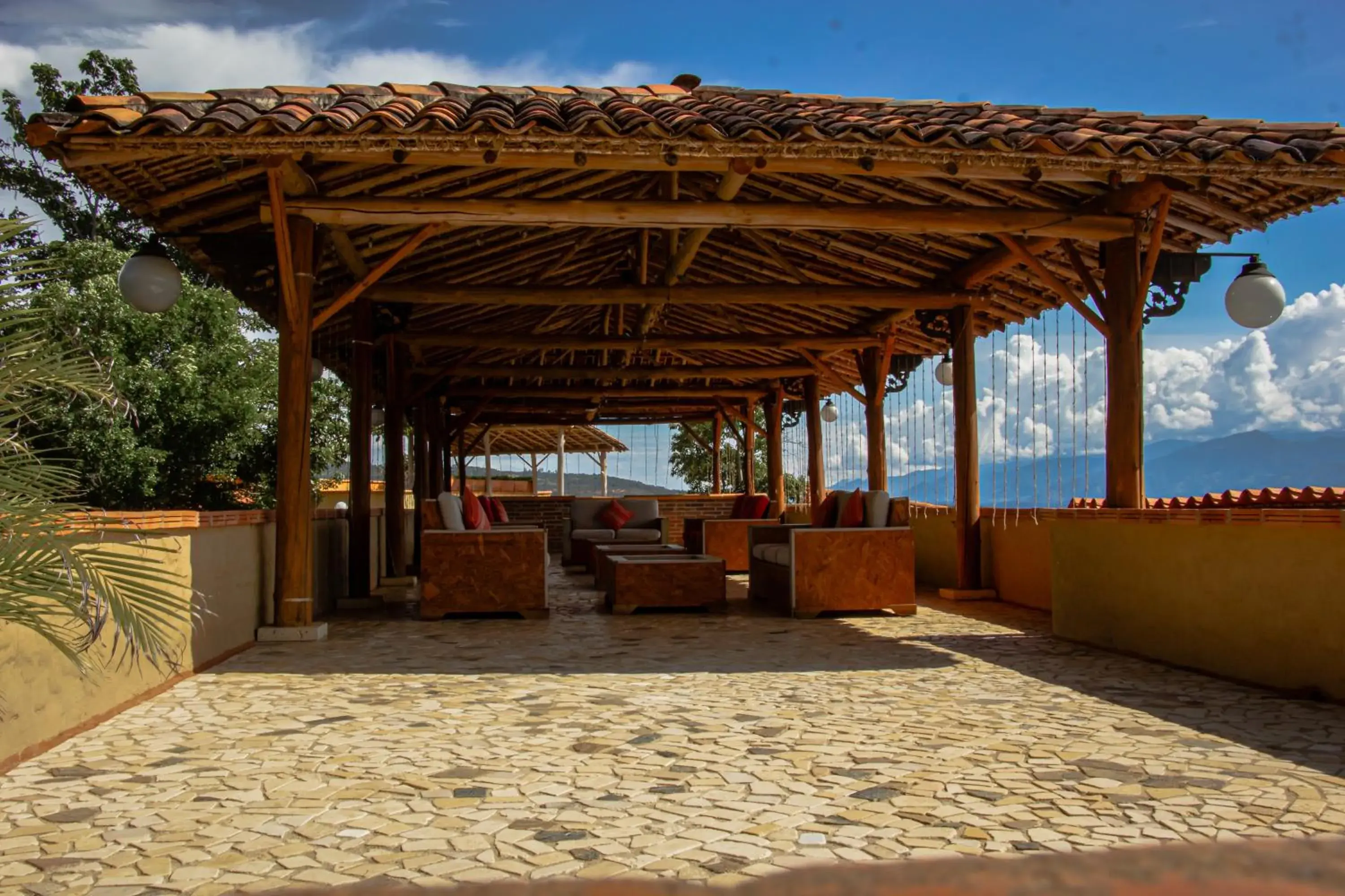 Solarium in Hotel Terra Barichara