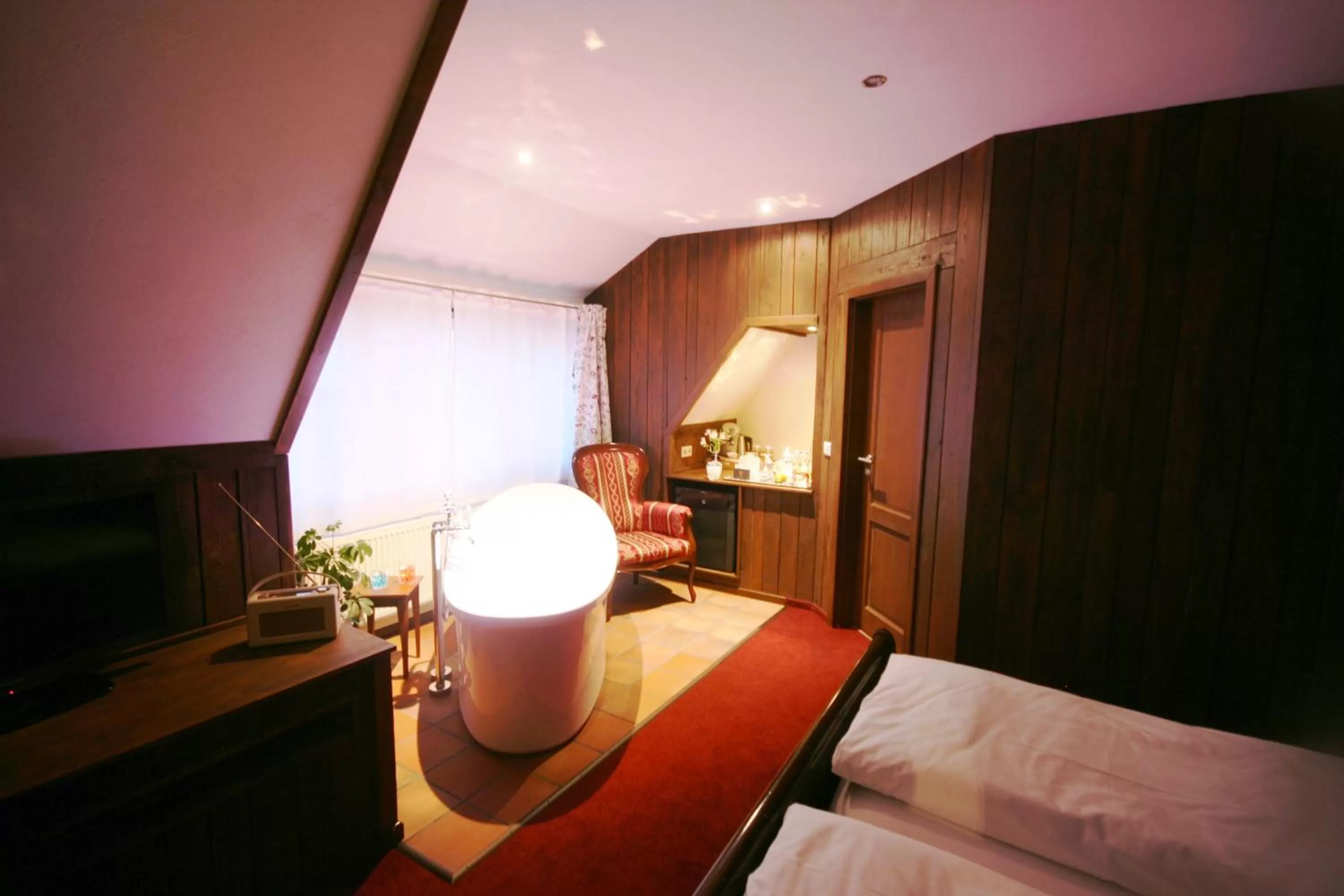 Photo of the whole room, Bed in Hotel Wellness Goldenes Fass Meißen