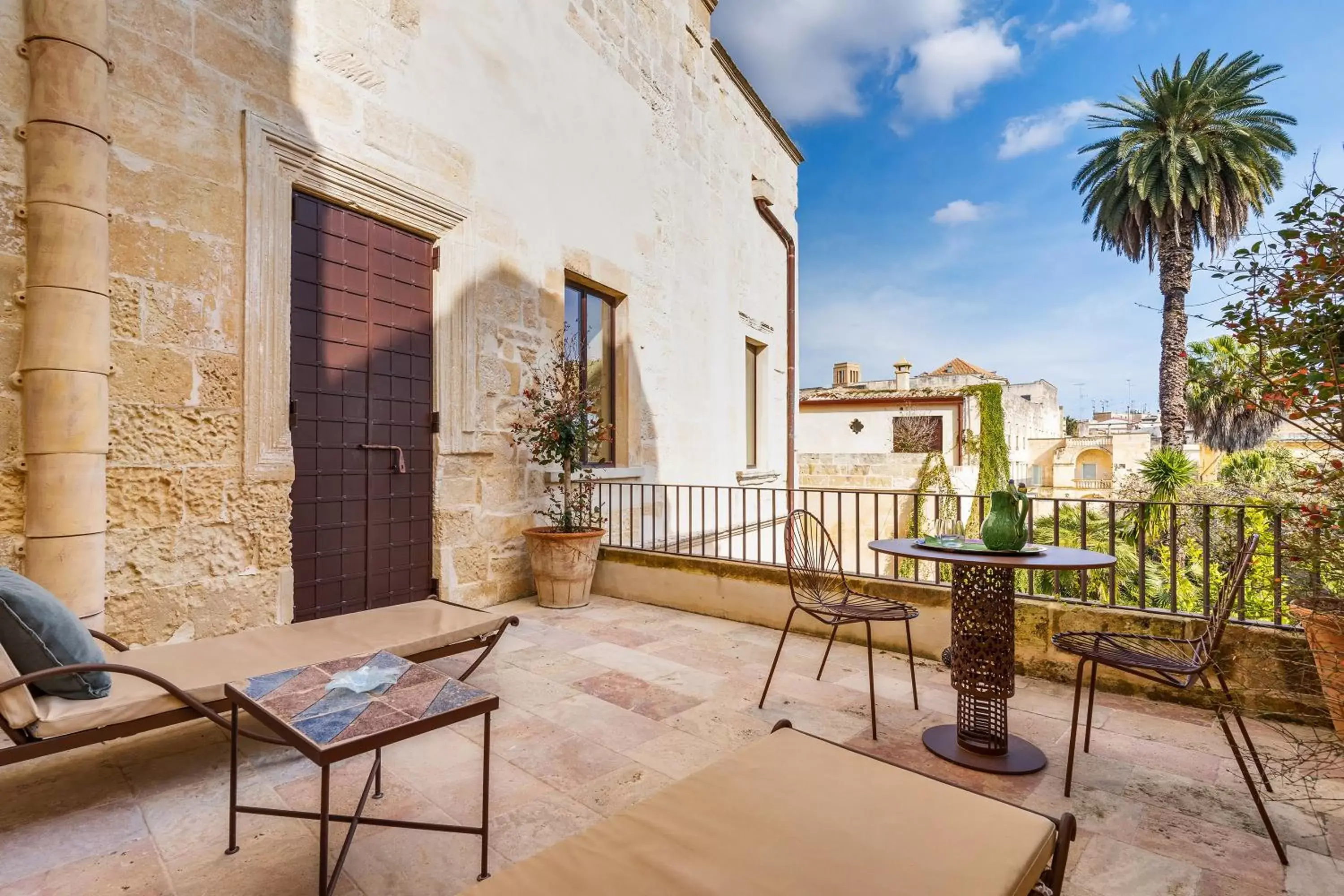 Balcony/Terrace in Palazzo Maresgallo Suites & SPA