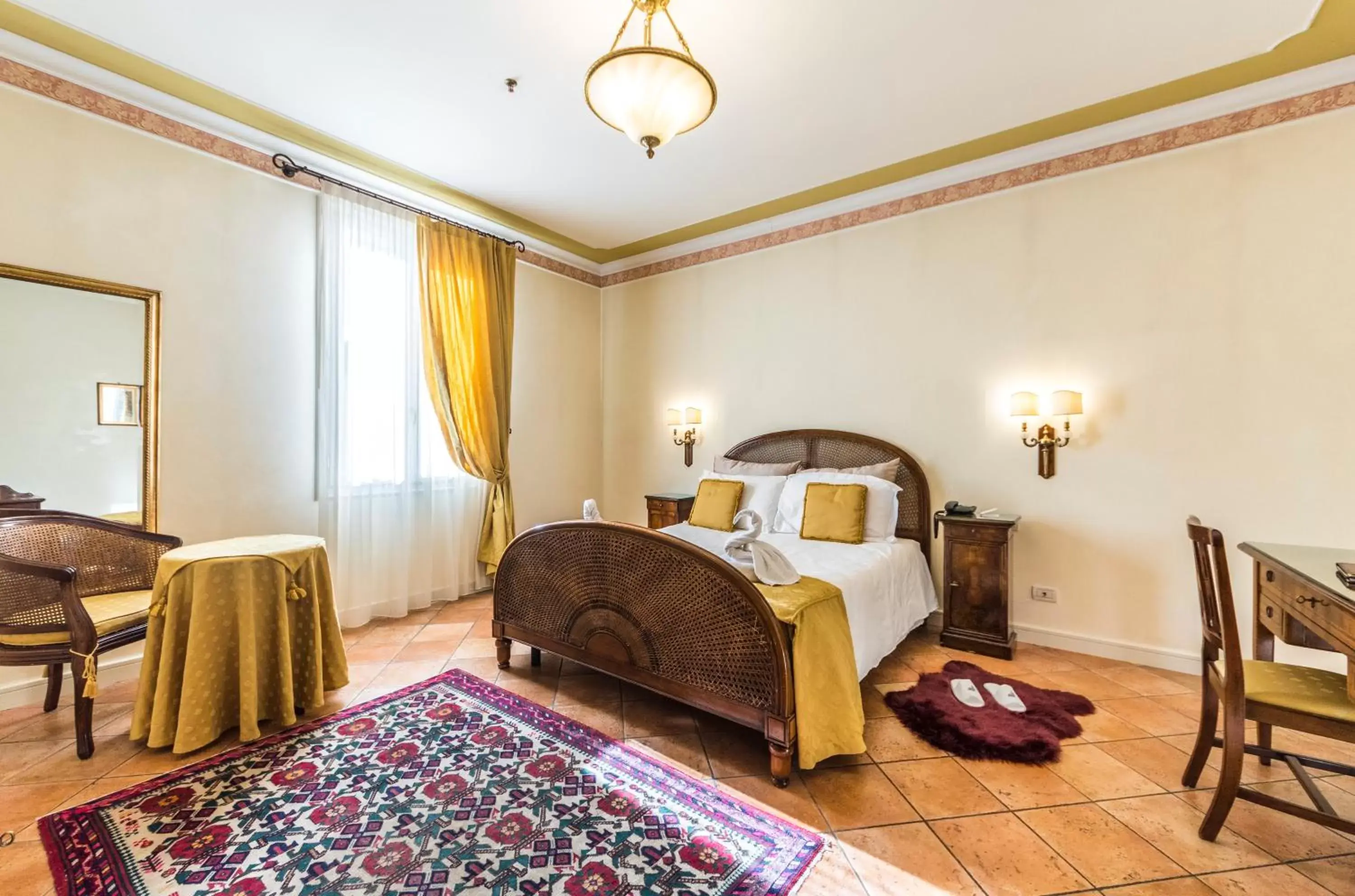 Bed in Villa Fiorita