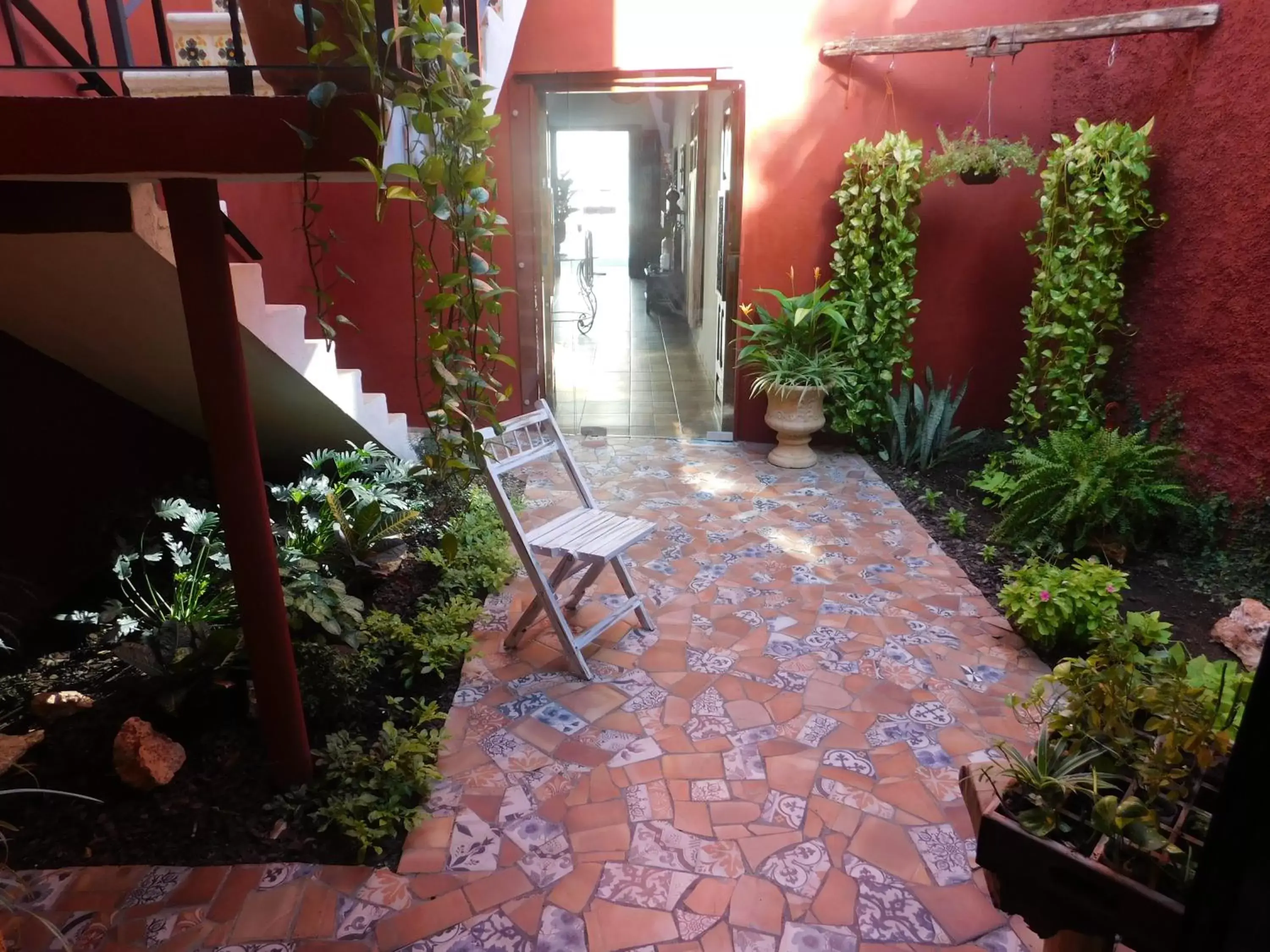 Garden in Hotel Boutique Casa Flor de Mayo