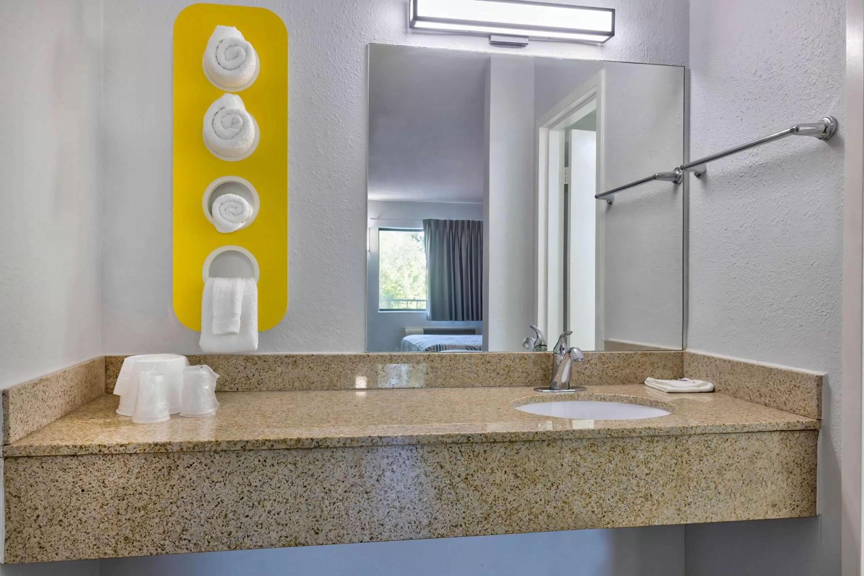 Bathroom in Motel 6-Hammond, IN - Chicago Area