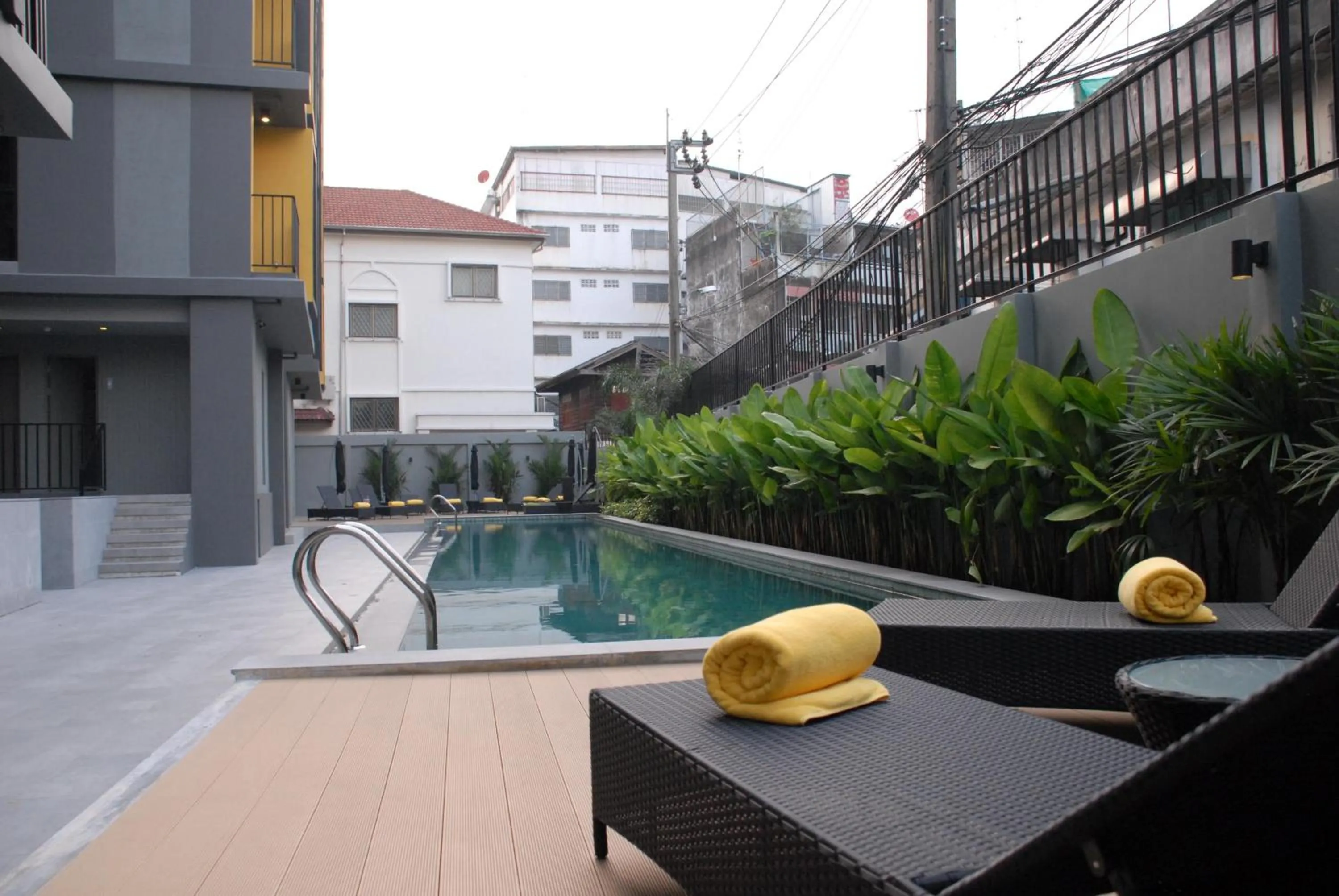 Swimming pool in iSanook Bangkok