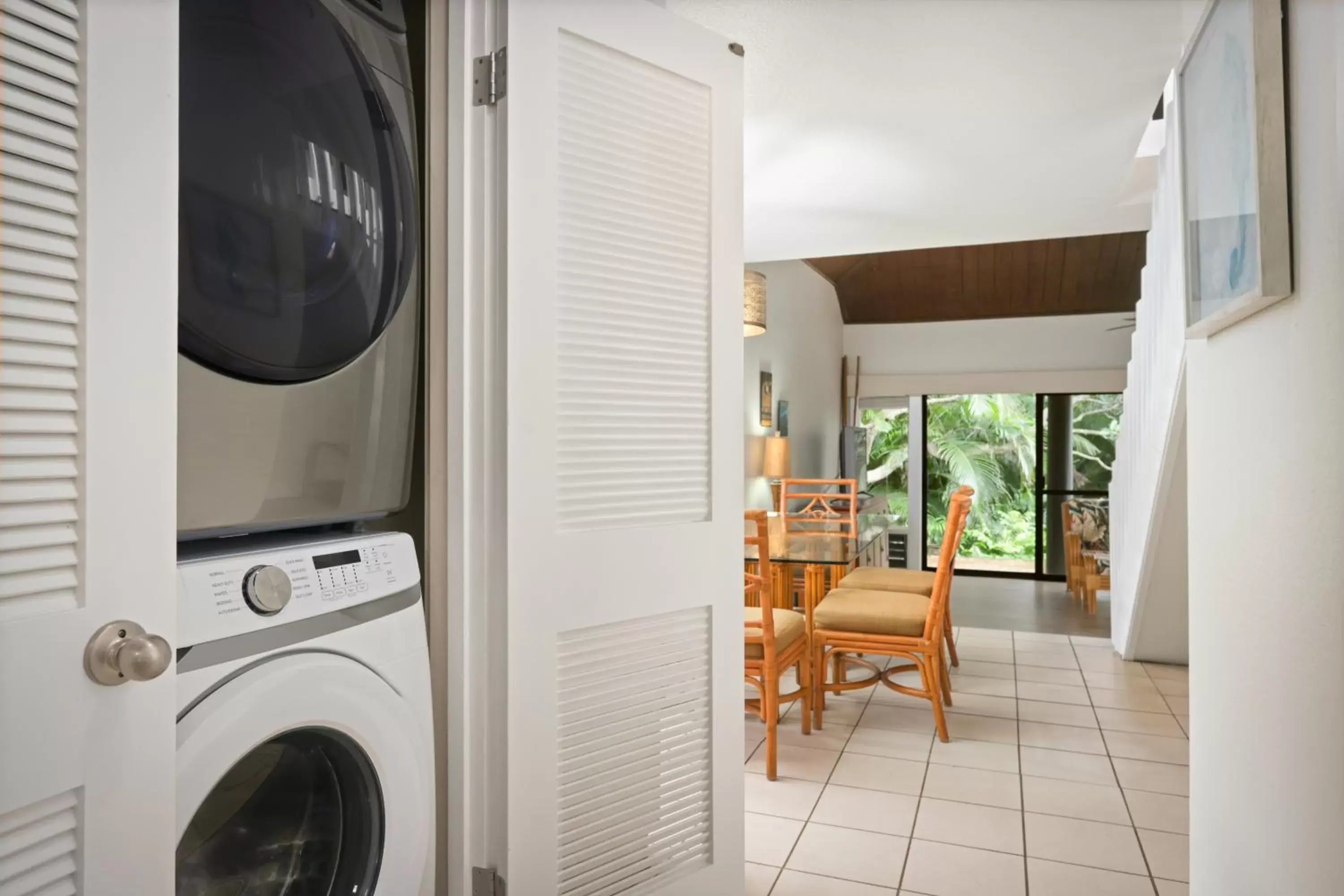 washing machine, Bathroom in Aston At Poipu Kai