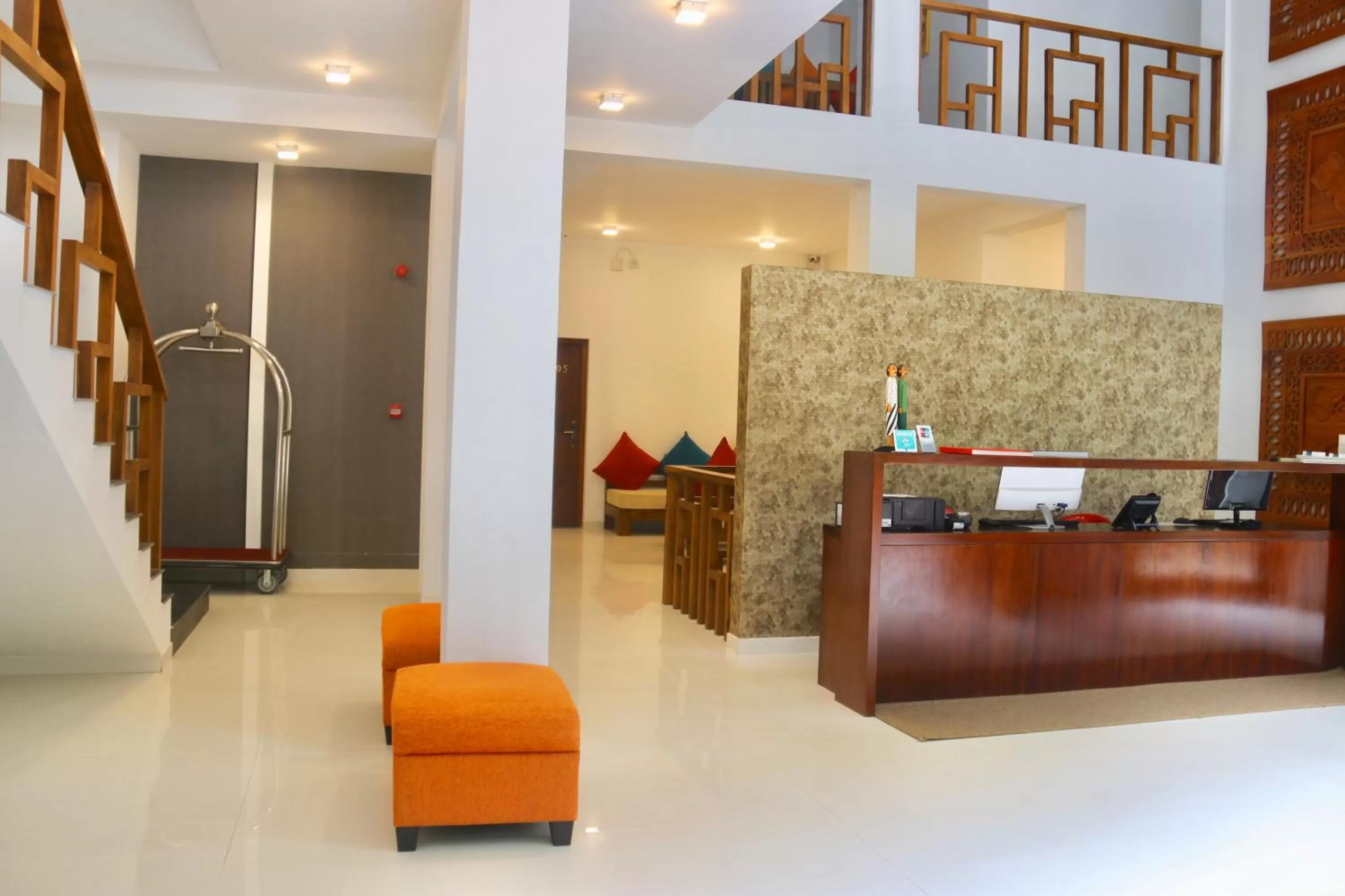 Lobby or reception in Mount Blue Kandy