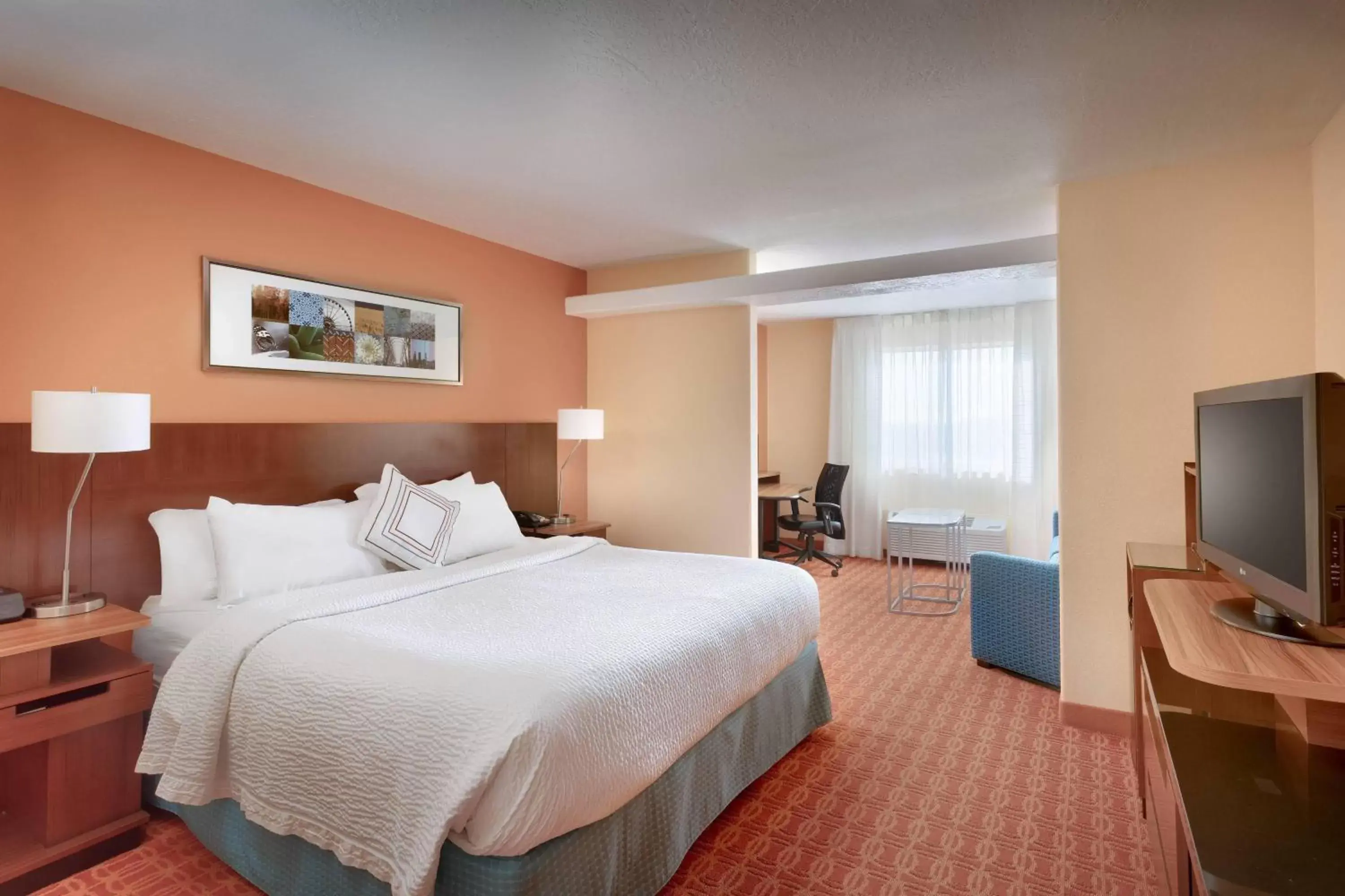 Photo of the whole room, Bed in Fairfield Inn by Marriott Provo