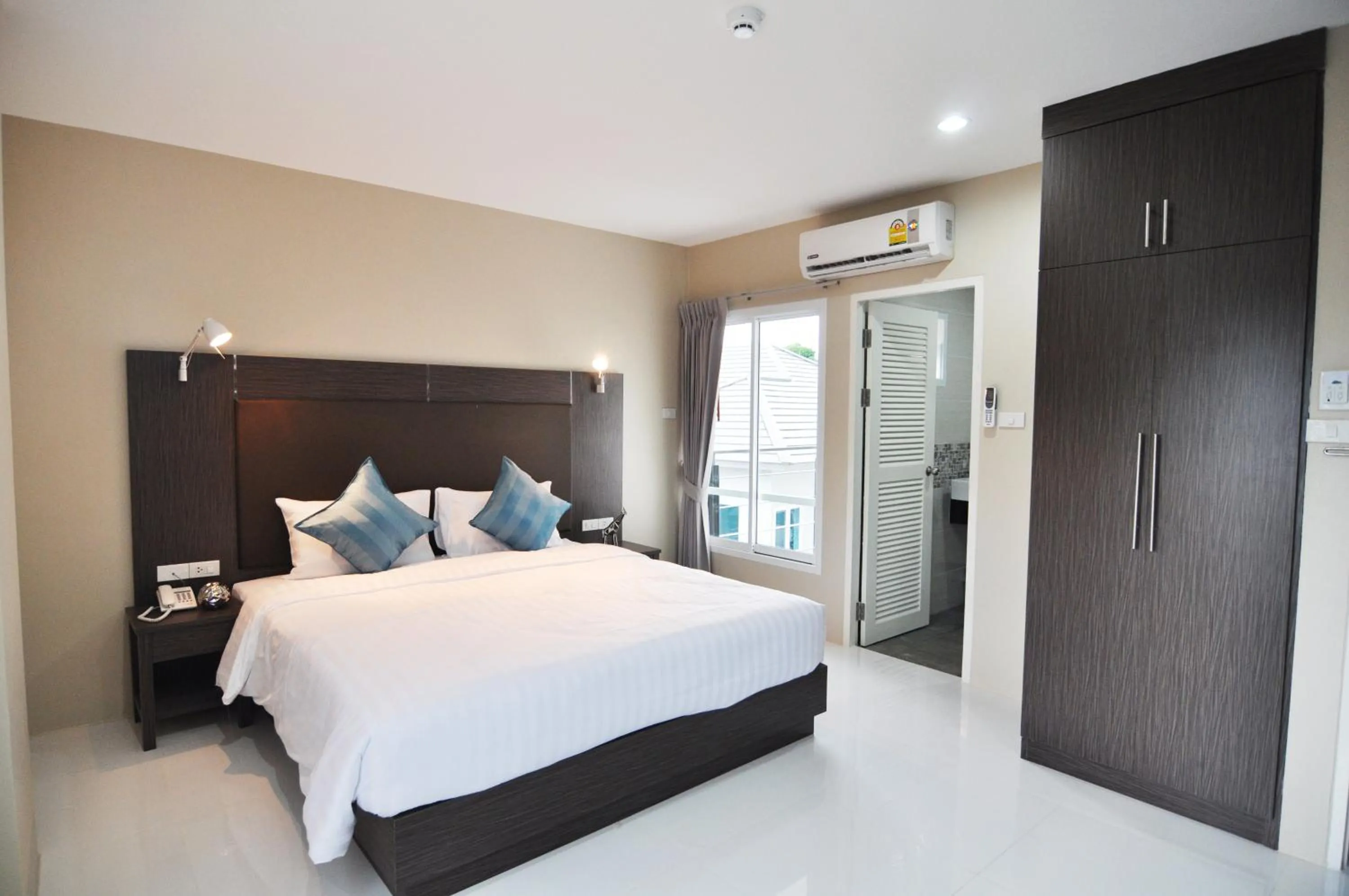 Bedroom, Bed in Khao Rang Place