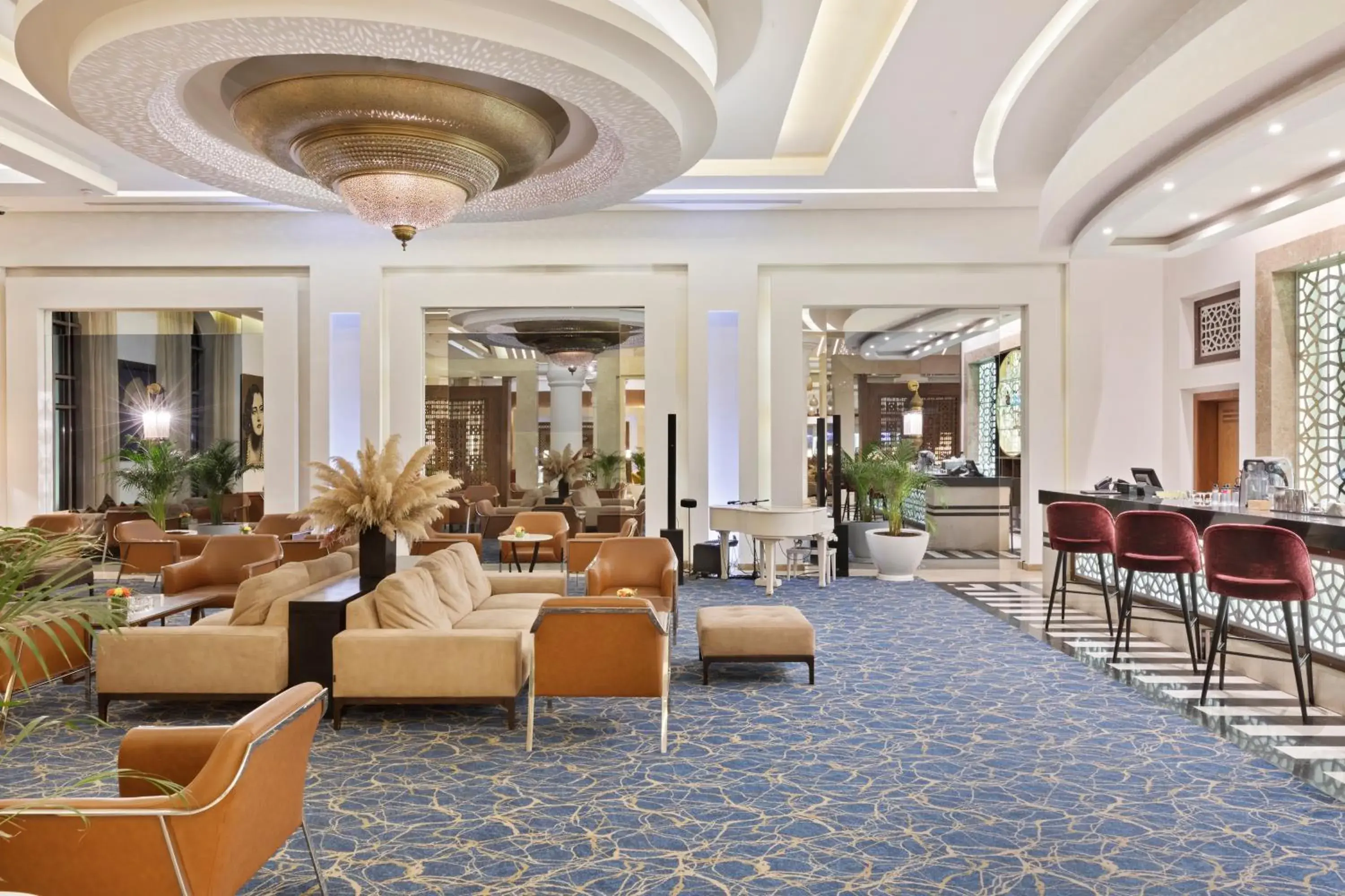 Living room in Savoy Le Grand Hotel Marrakech