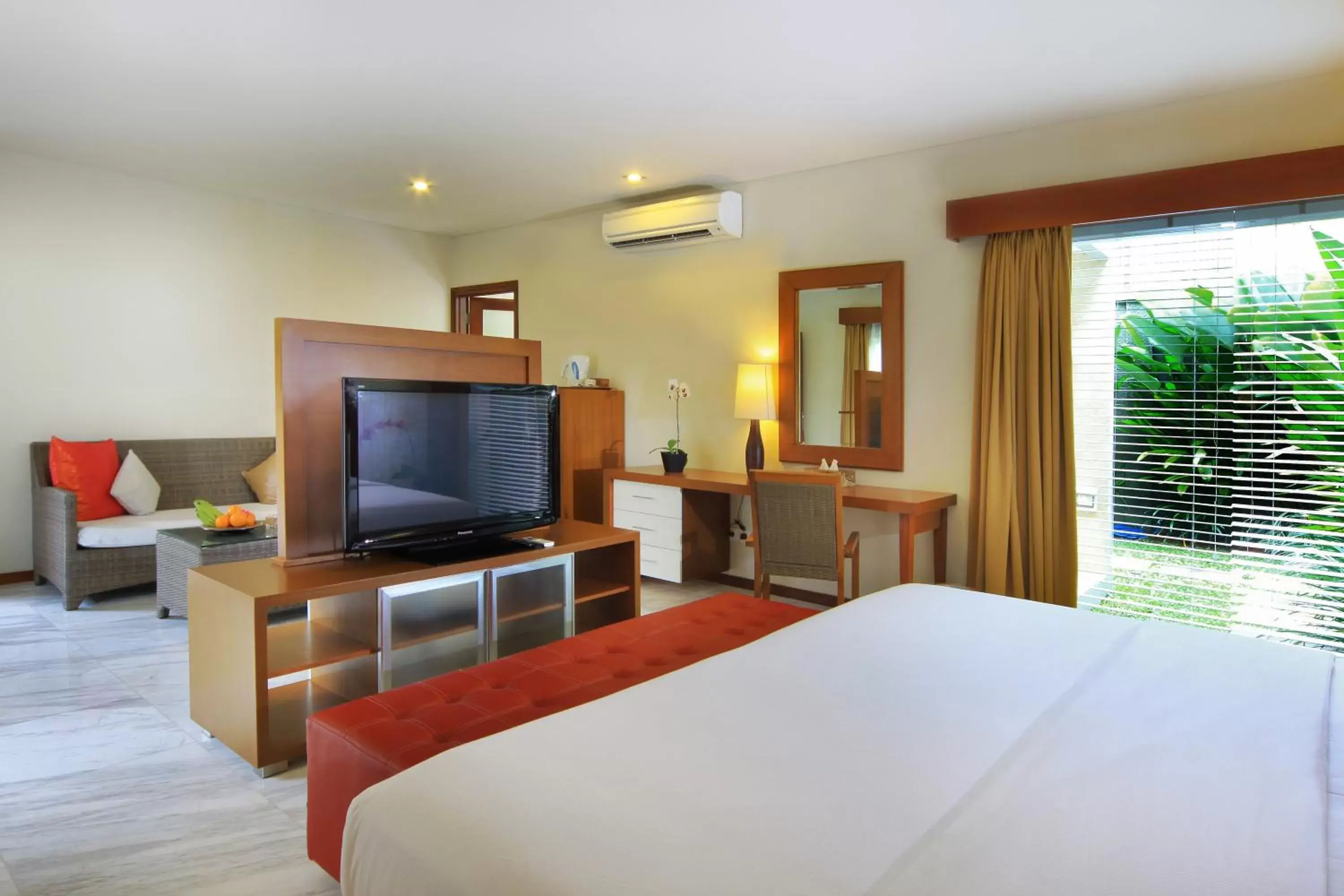 Bedroom, TV/Entertainment Center in Abi Bali Resort and Villa