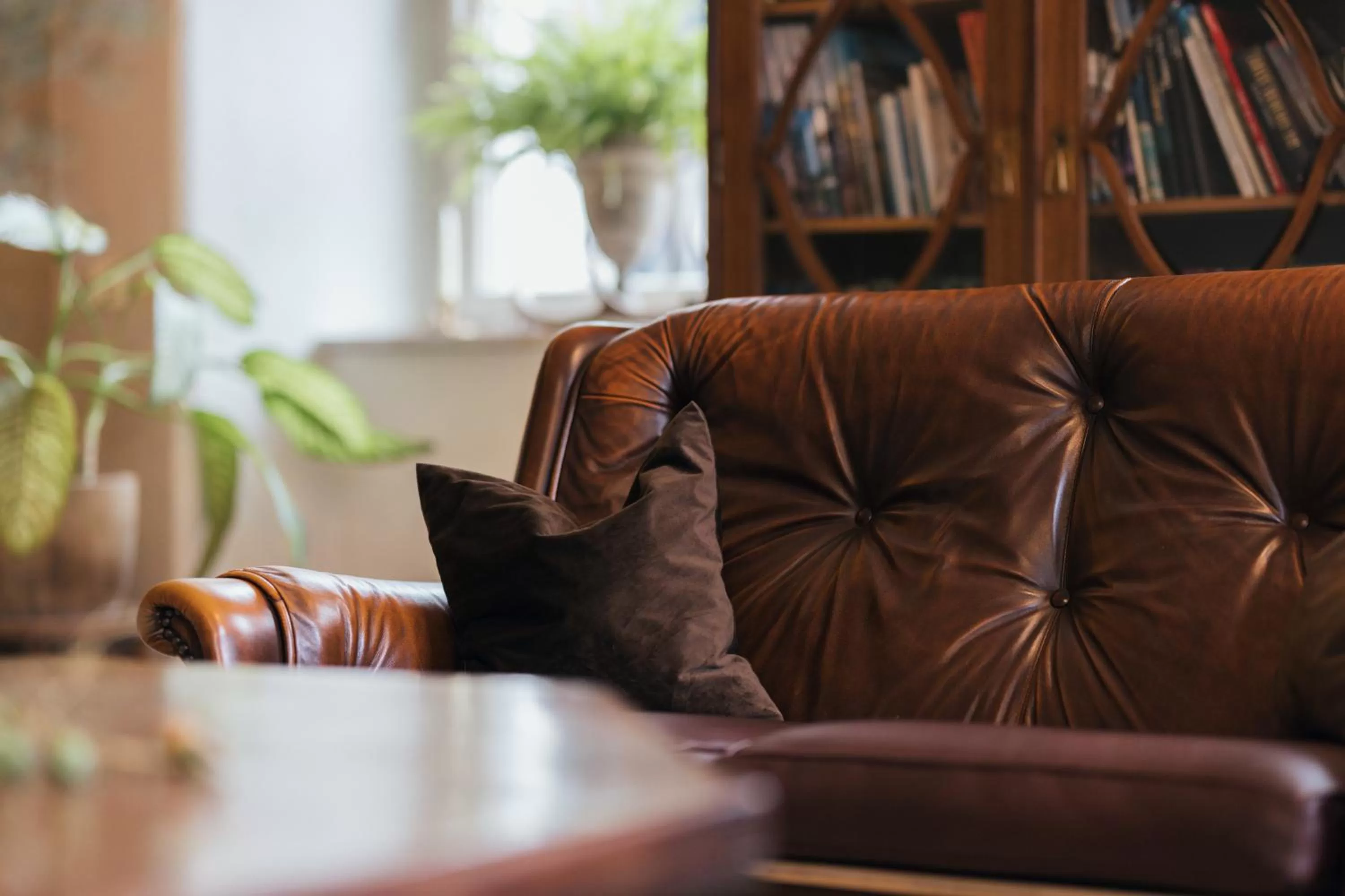 Seating area in Hotel Bären