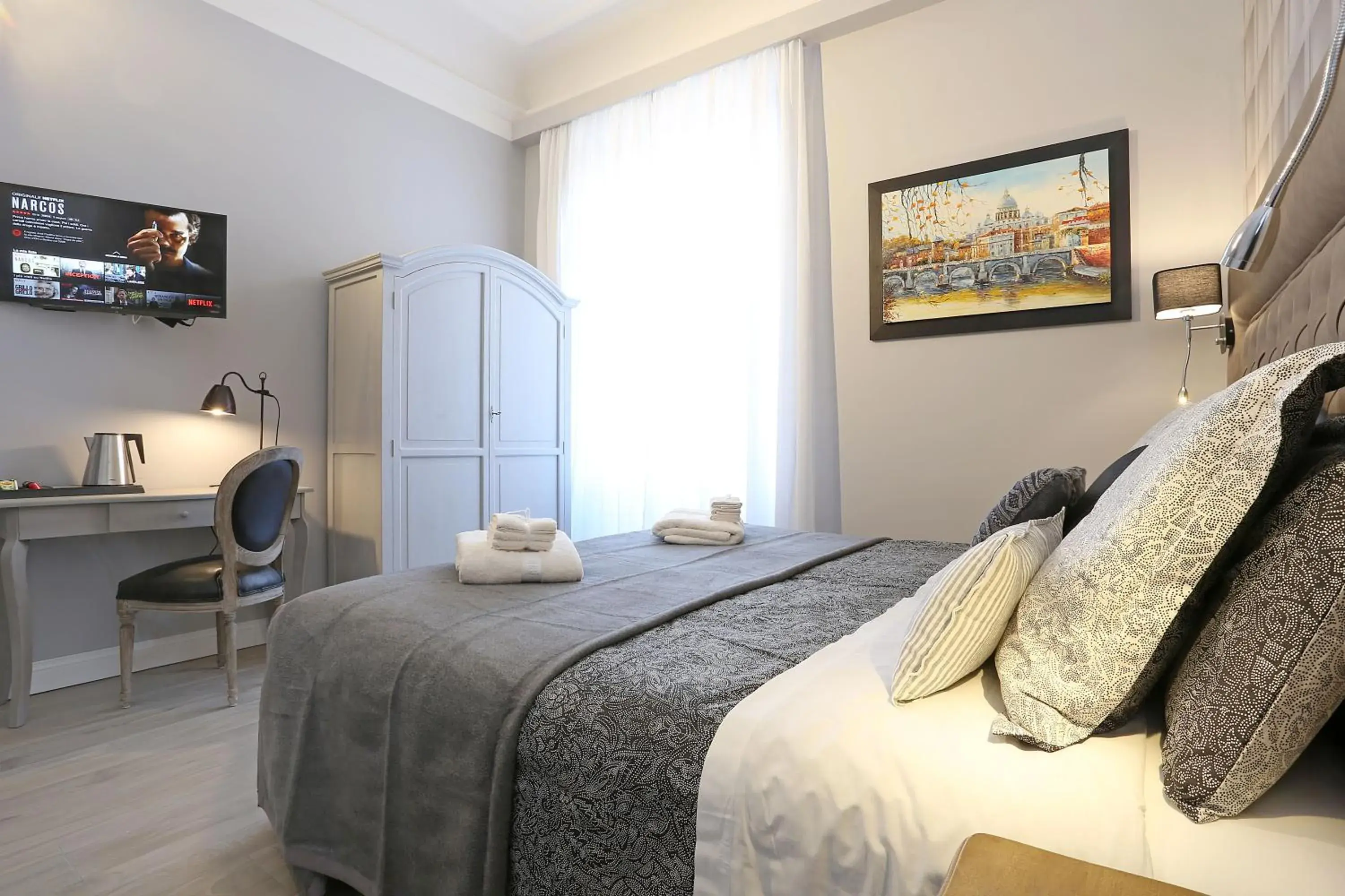 Bedroom, Bed in Capricci Romani