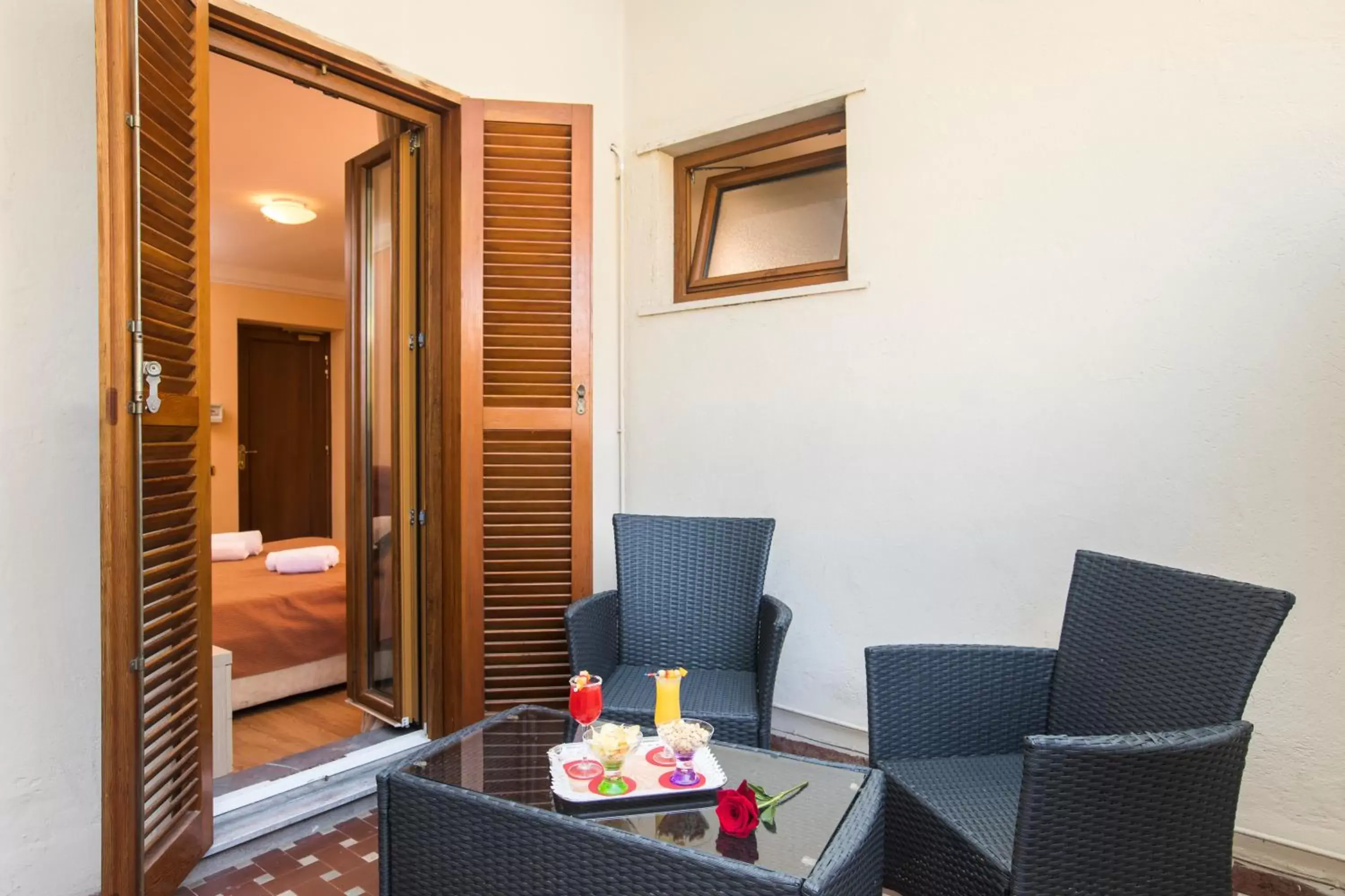 Balcony/Terrace in Hotel Villa Rosa