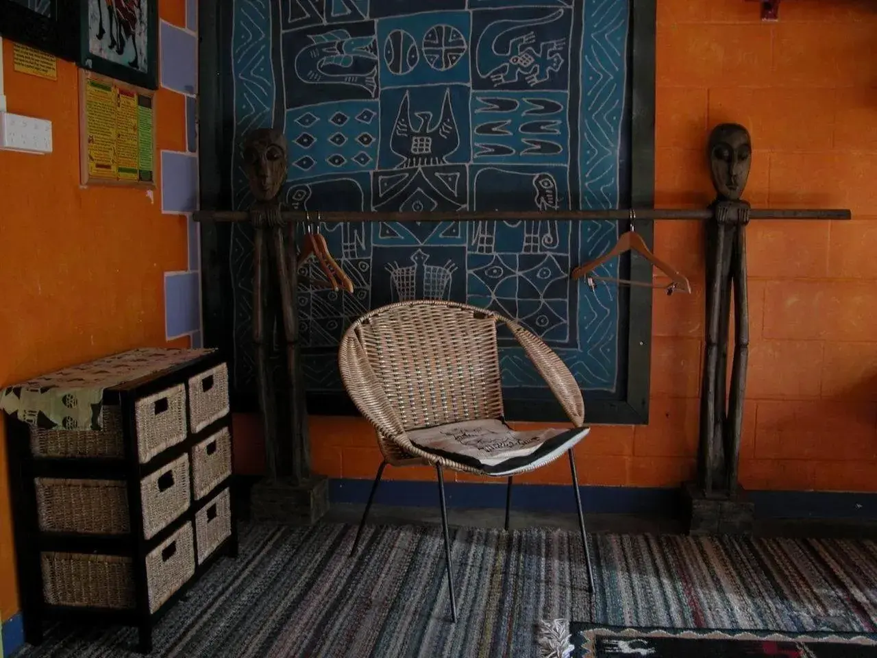 Decorative detail, Seating Area in Global Village Travellers Lodge