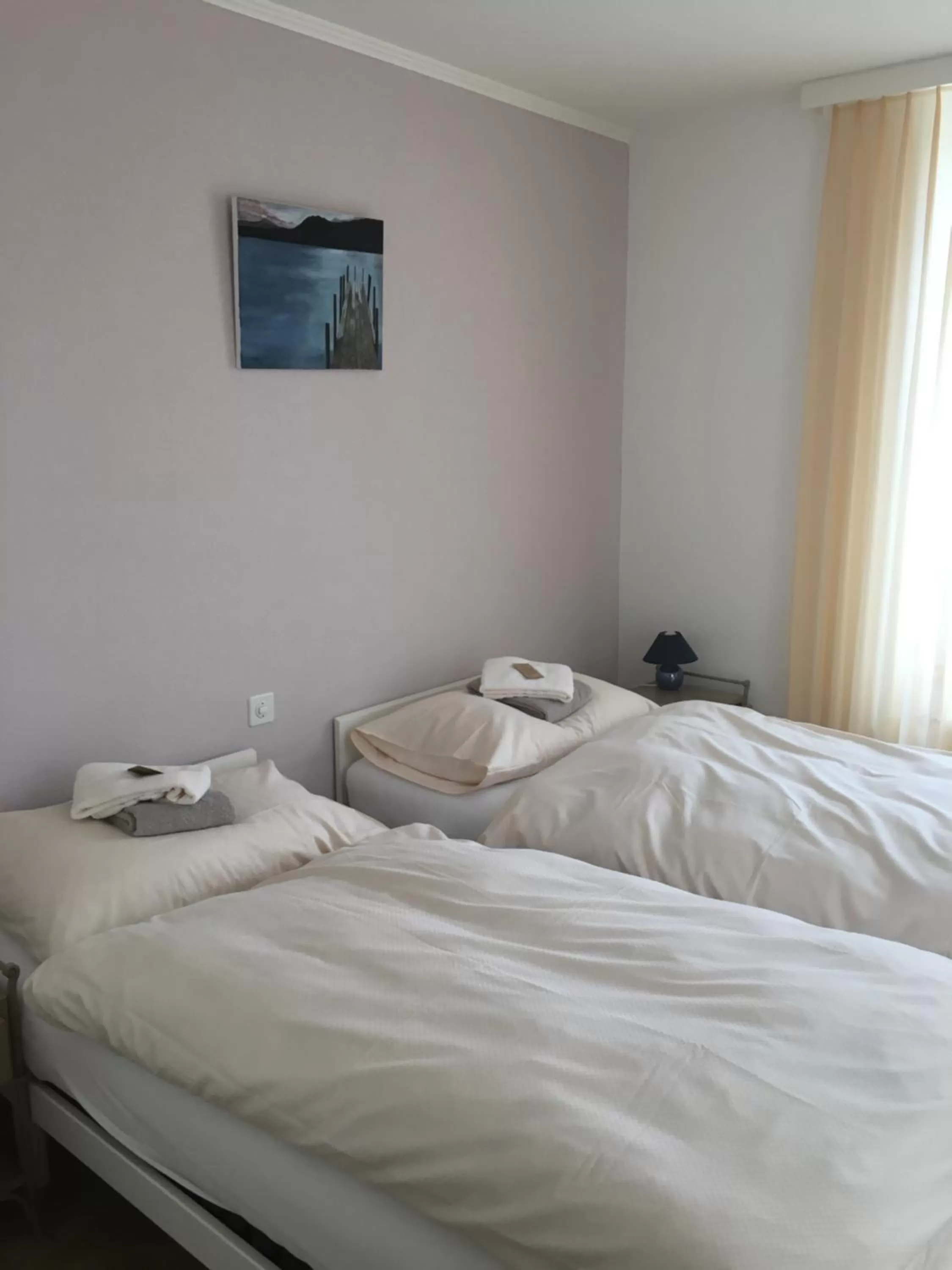 Bed in Hôtel de la Gare