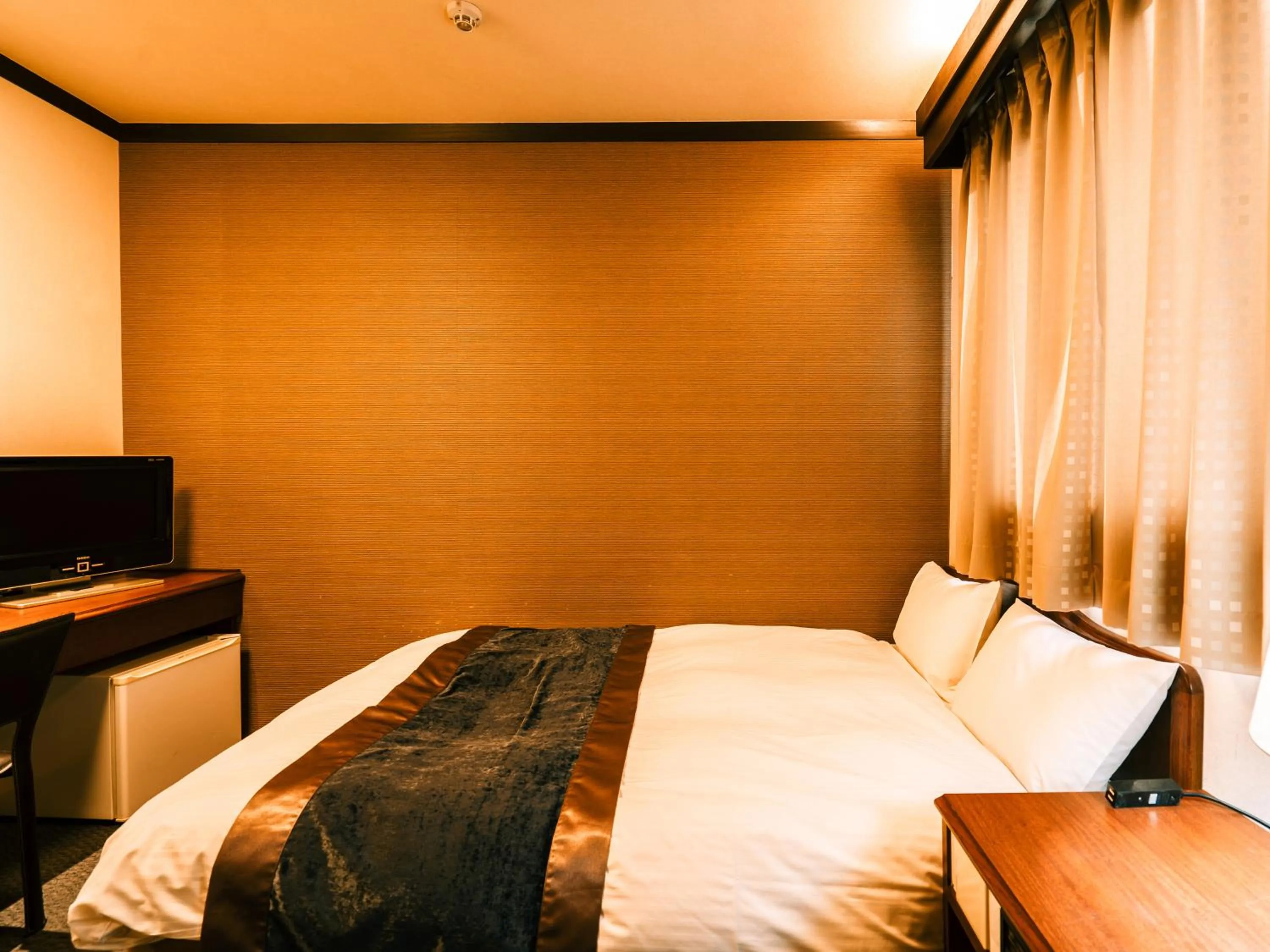 Photo of the whole room, Bed in Hotel AreaOne Takamatsu