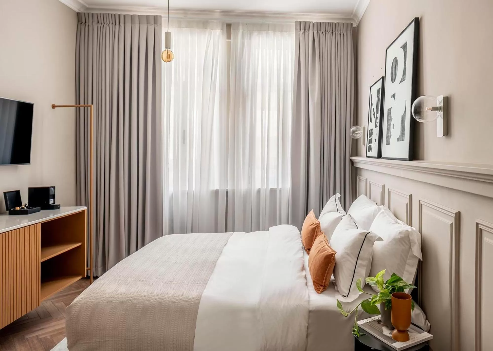 Bedroom, Bed in Hotel Noel - A Boutique Experience by Albi Collection