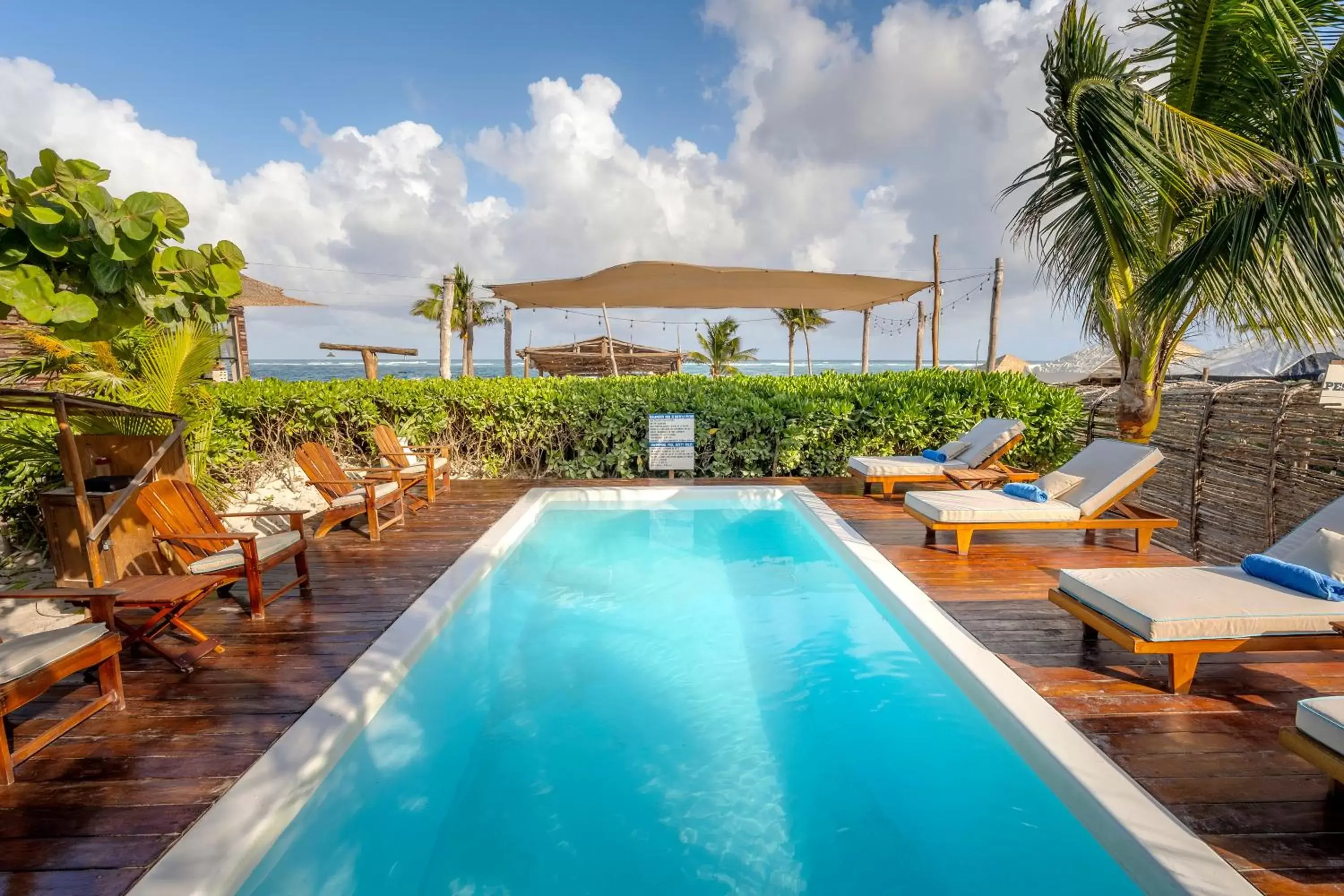 Pool view, Swimming Pool in Villa Pescadores Tulum