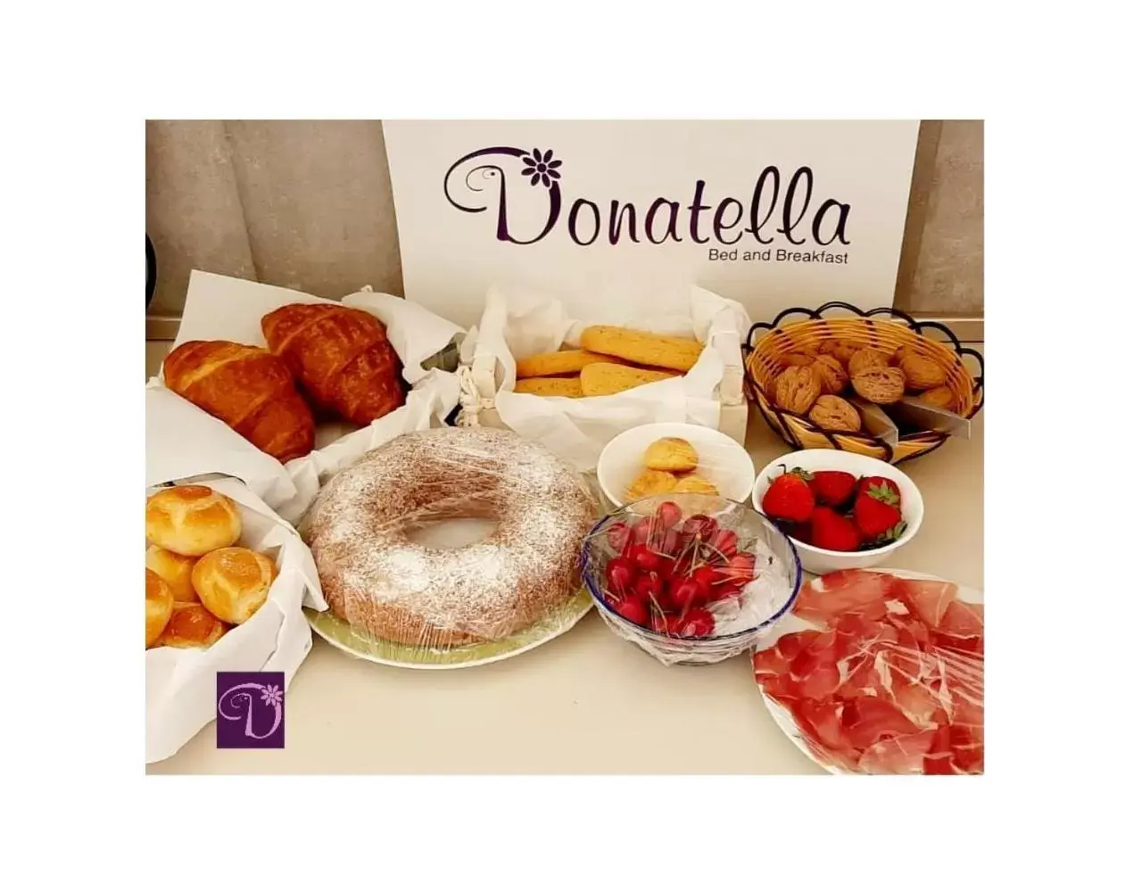 Breakfast in Donatella Bed and Breakfast