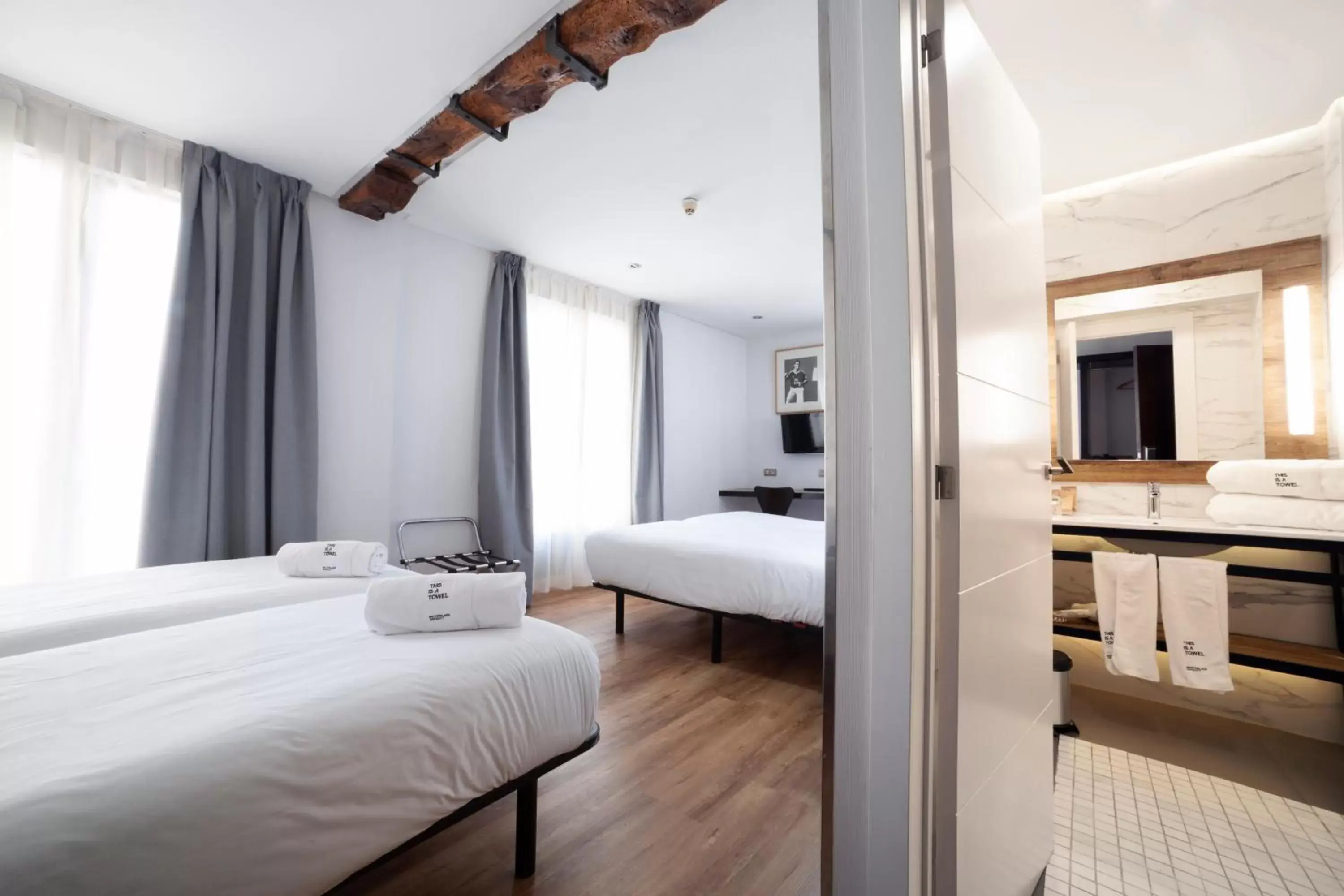 Bed in Petit Palace Arana Bilbao