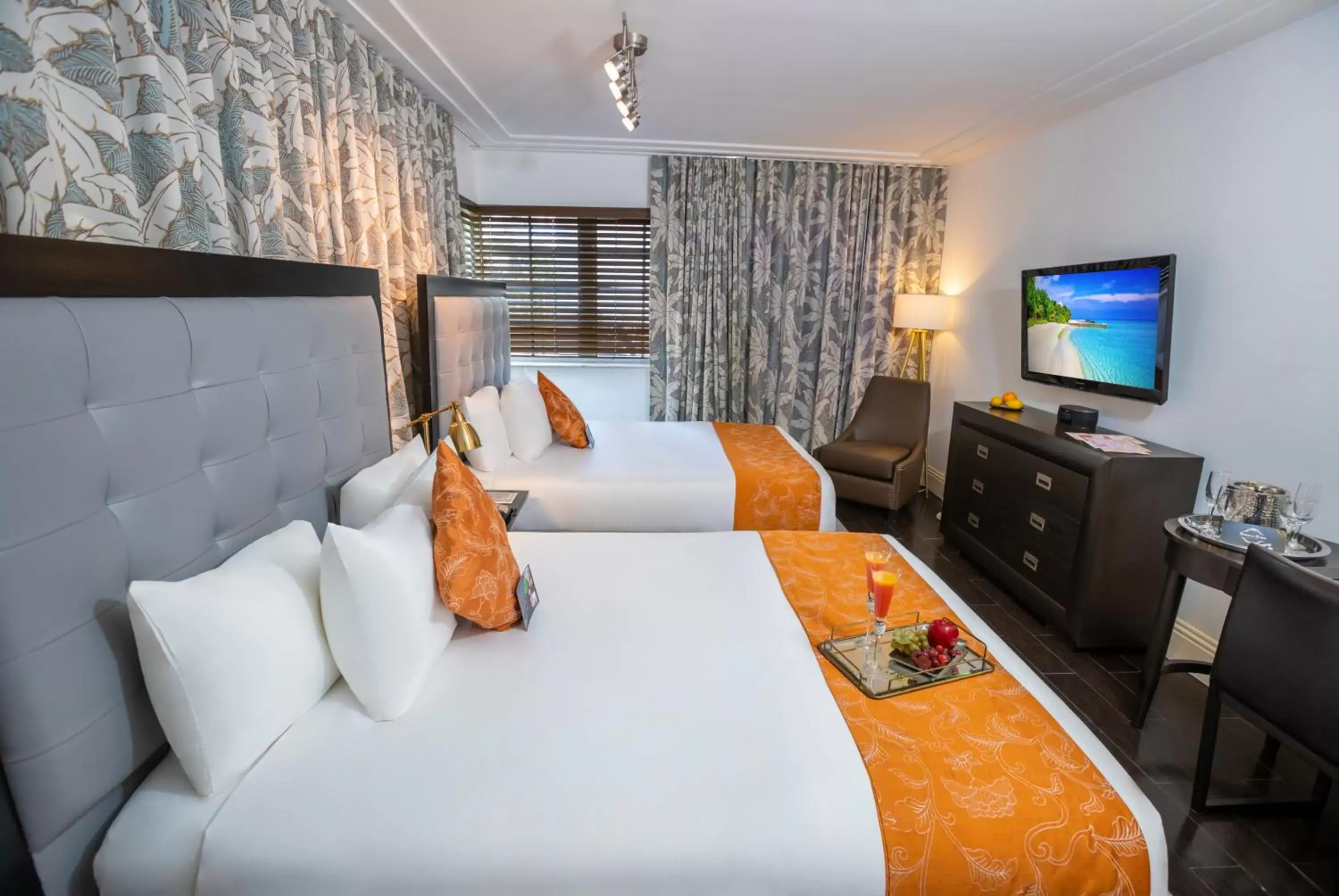 Bedroom in Riviera Suites