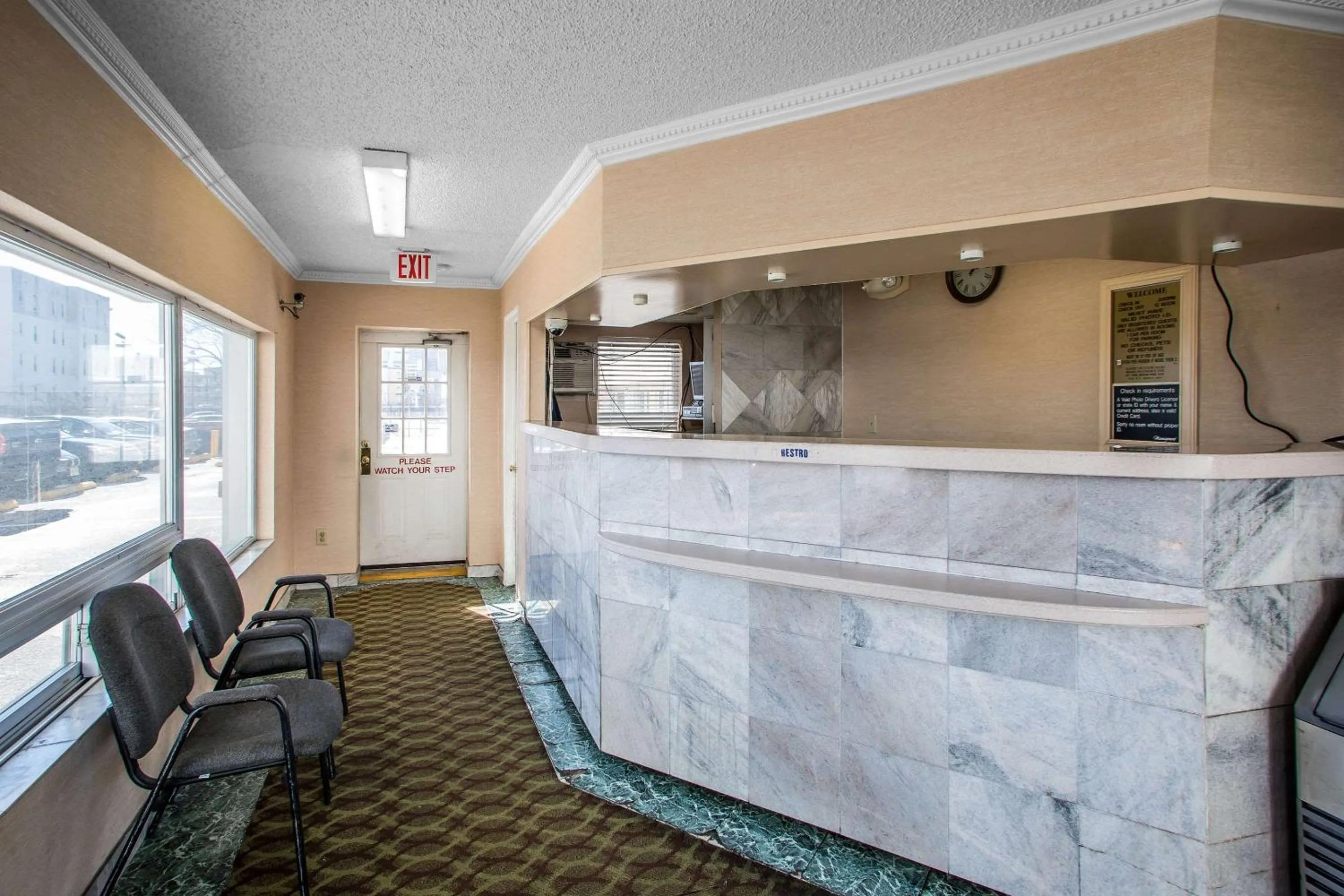 Lobby or reception in The Boards AC