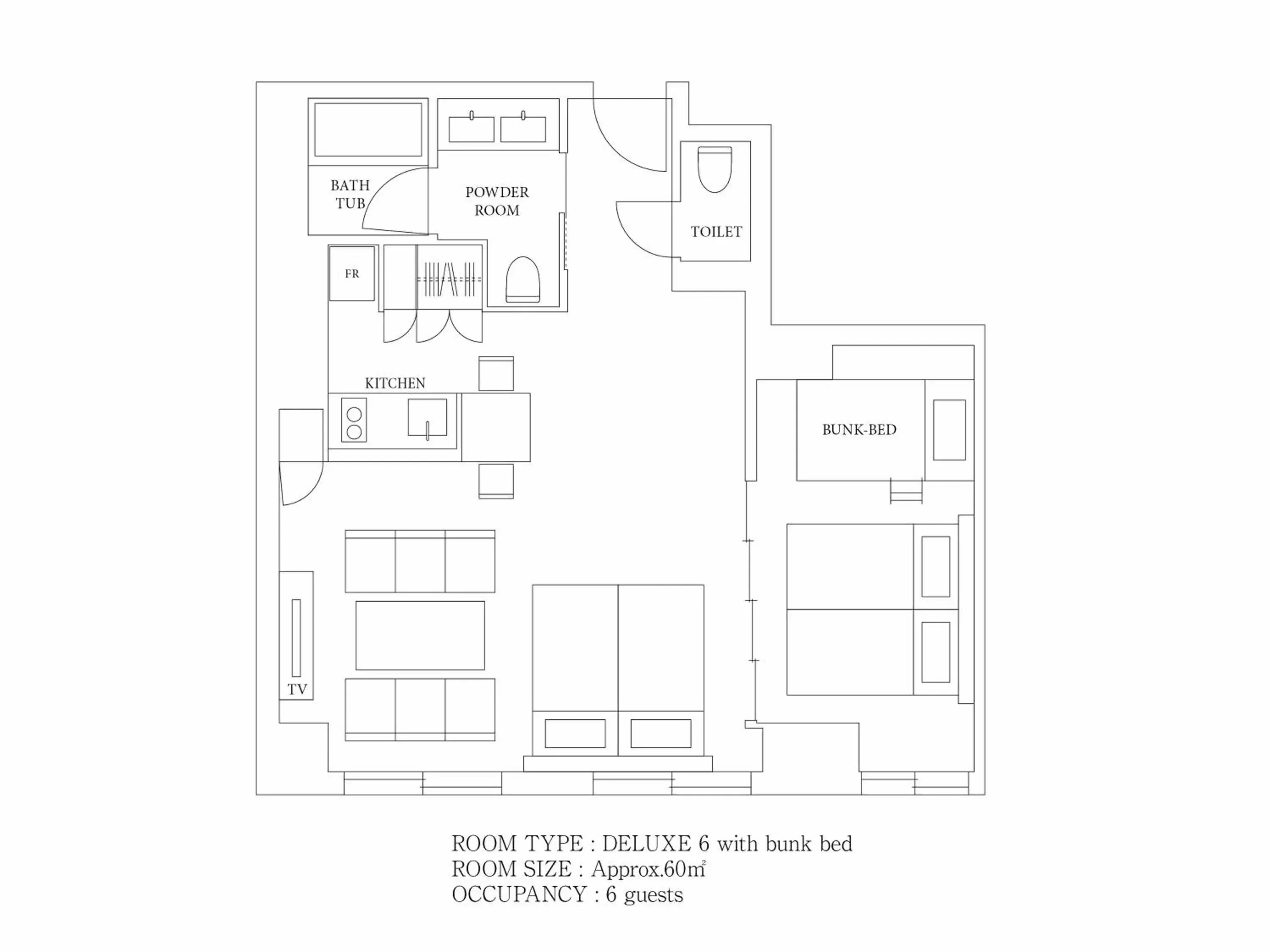 Floor Plan in MIMARU KYOTO NISHINOTOIN TAKATSUJI