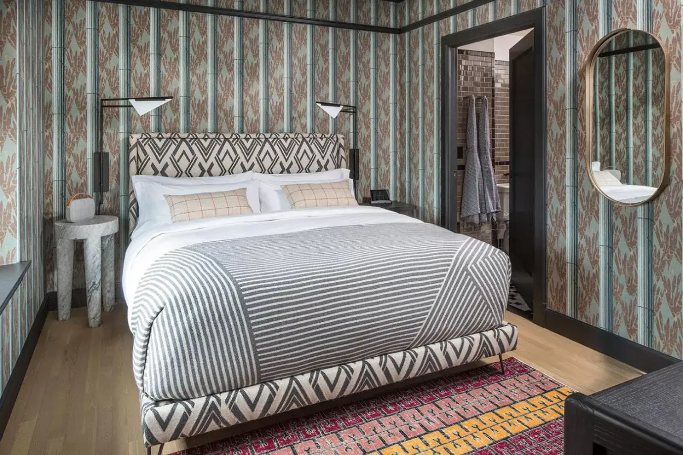 Bedroom, Bed in San Francisco Proper Hotel, a Member of Design Hotels